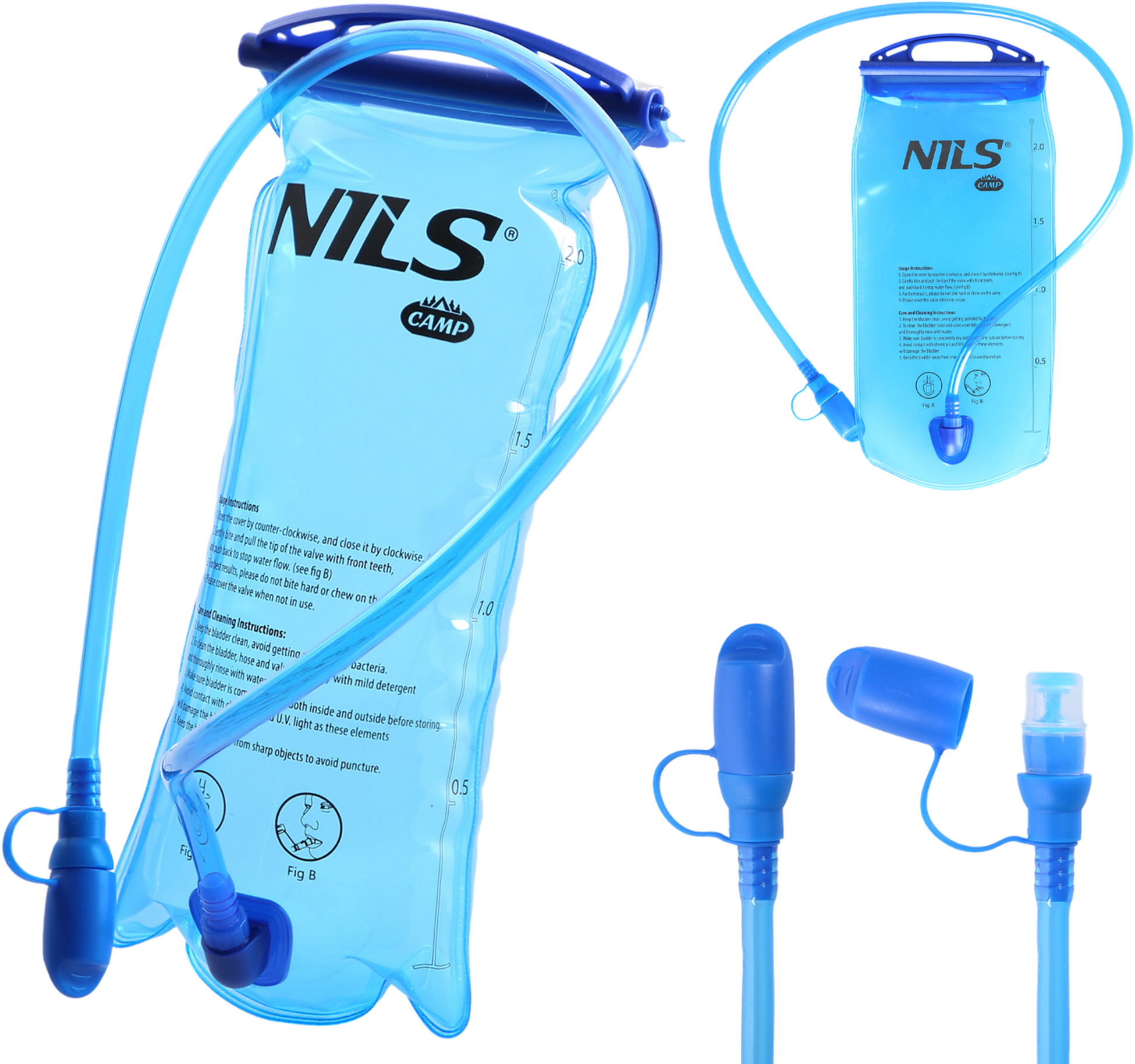 NORTHIX, 2l Hydration Bladder, Leak-proof Water Reservoir