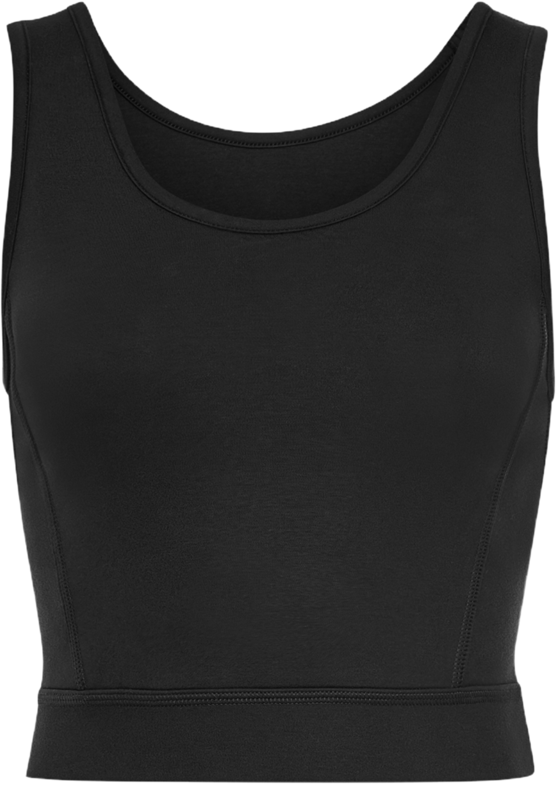 WELLICIOUS, 3/4 Crop Top - Caviar Black