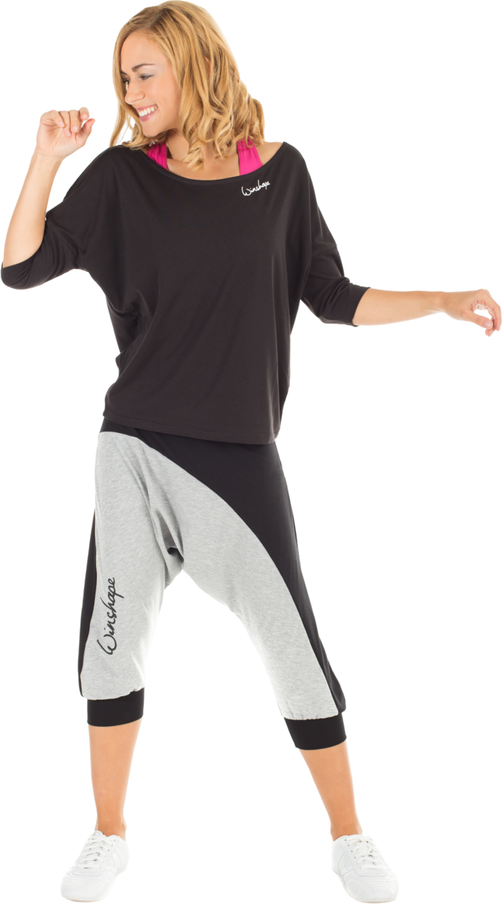 WINSHAPE, 3/4 Sleeved Top Mcs001