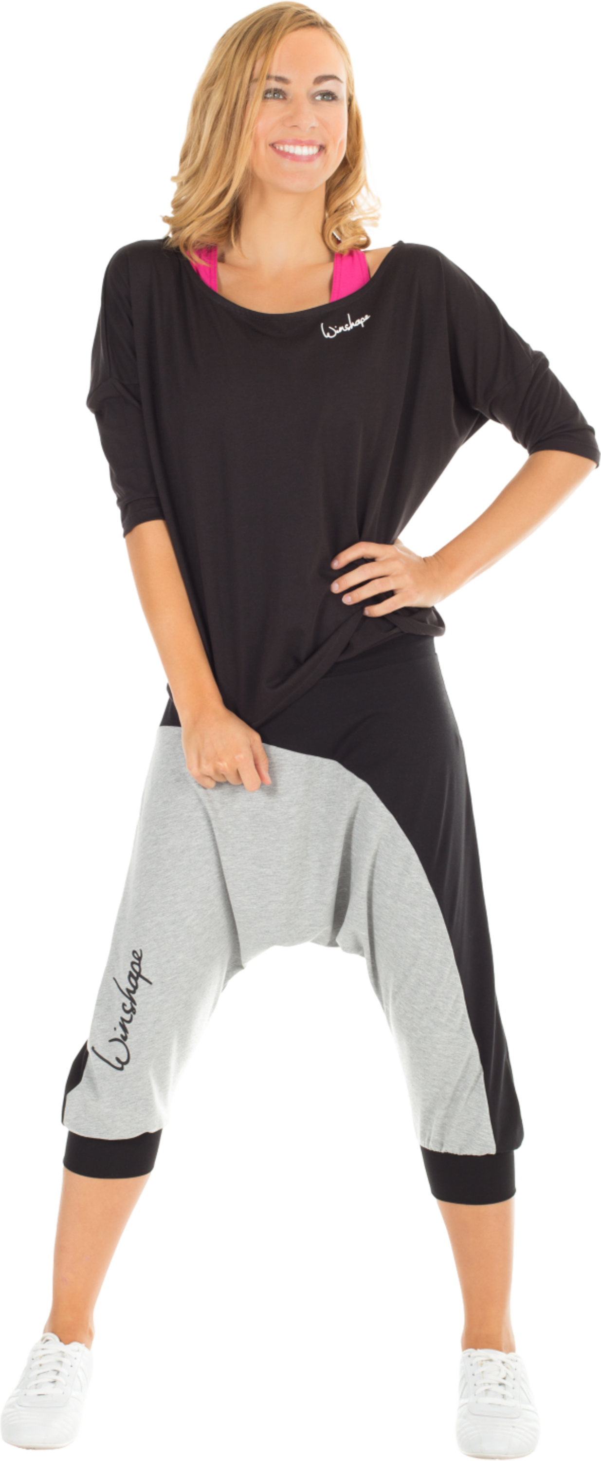 WINSHAPE, 3/4 Sleeved Top Mcs001