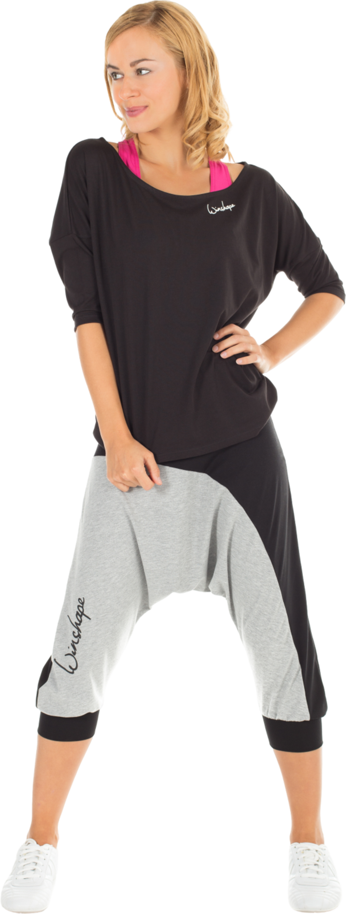 WINSHAPE, 3/4 Sleeved Top Mcs001