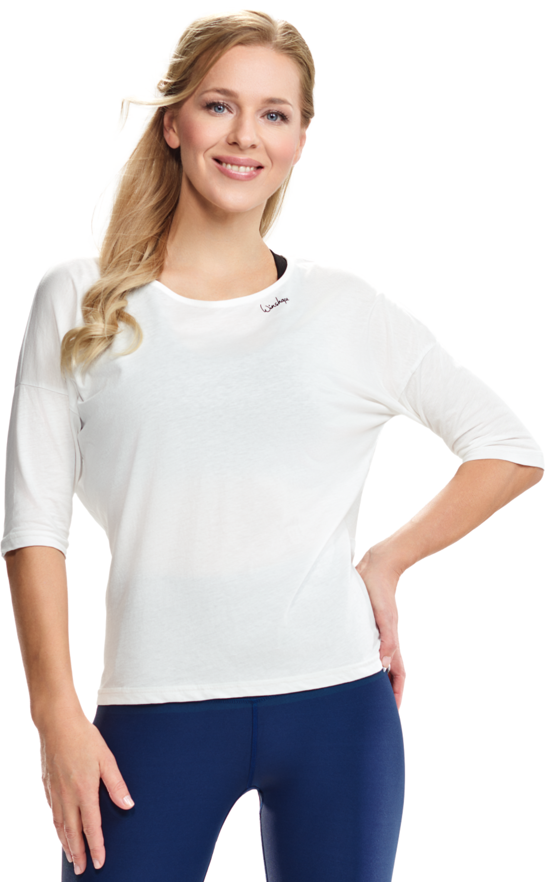 WINSHAPE, 3/4 Sleeved Top Mcs004