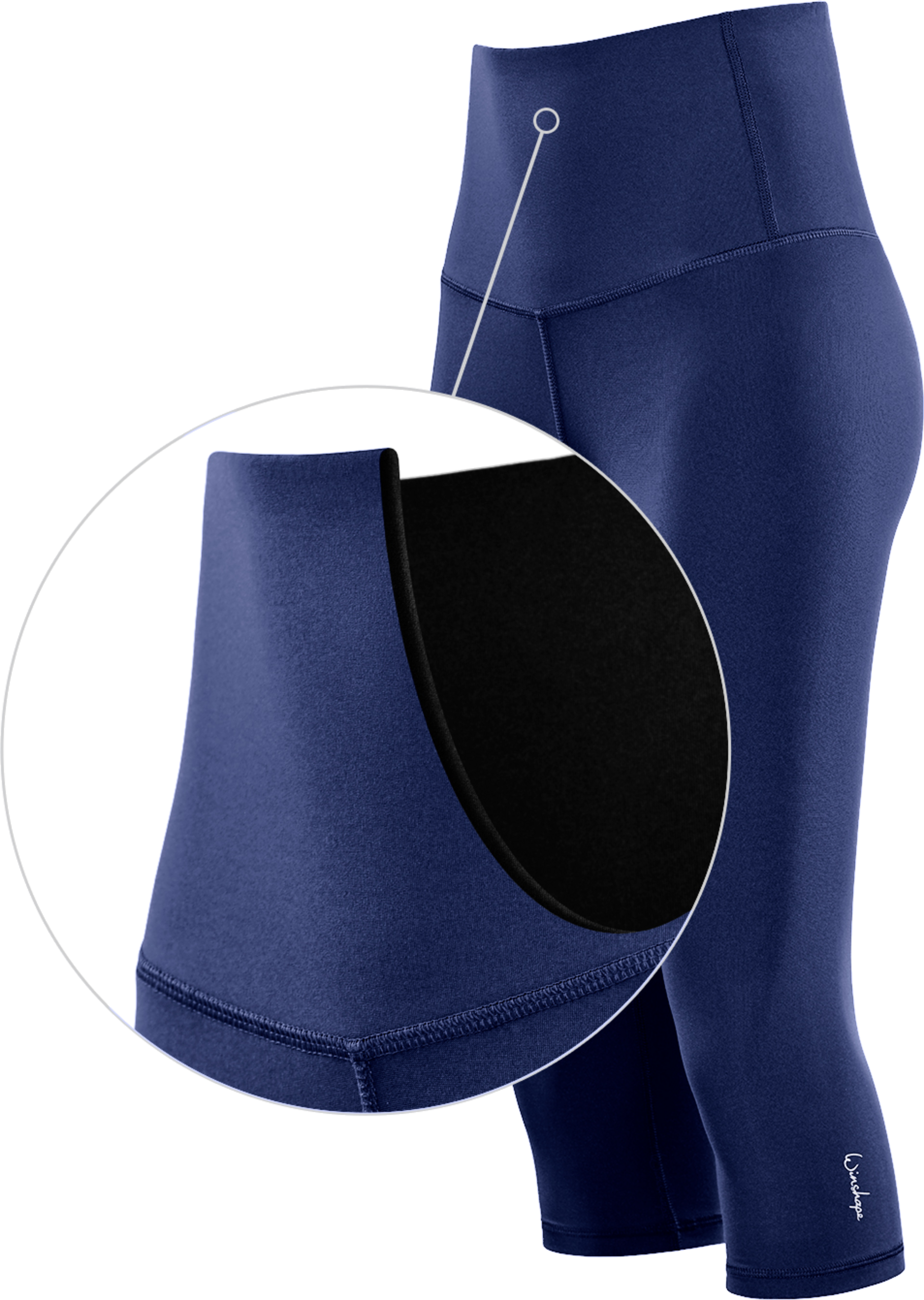 WINSHAPE, 3/4-tights Hwl217c