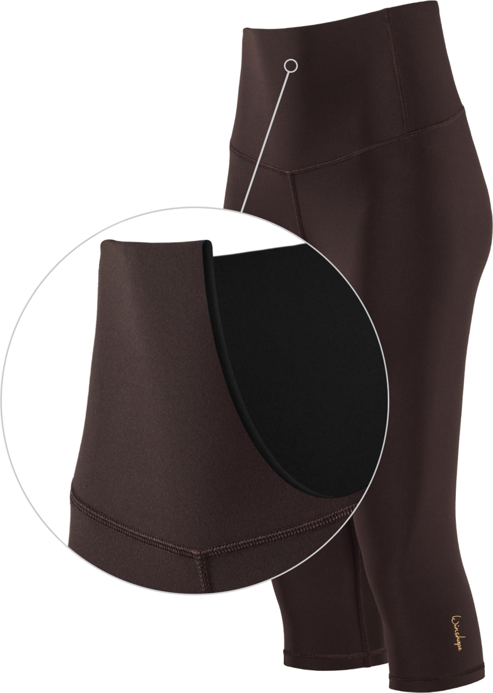 WINSHAPE, 3/4-tights Hwl217c