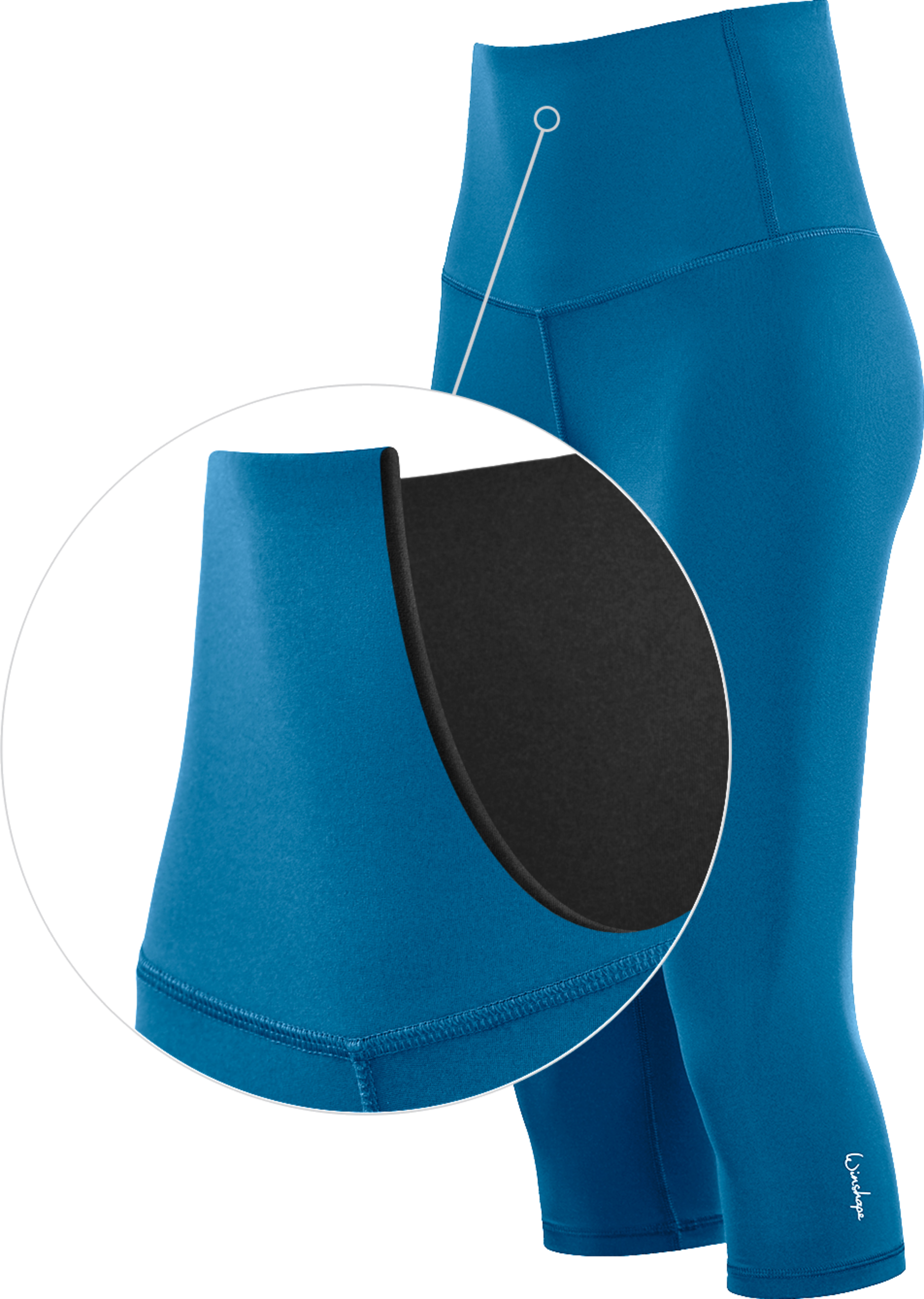 WINSHAPE, 3/4-tights Hwl217c