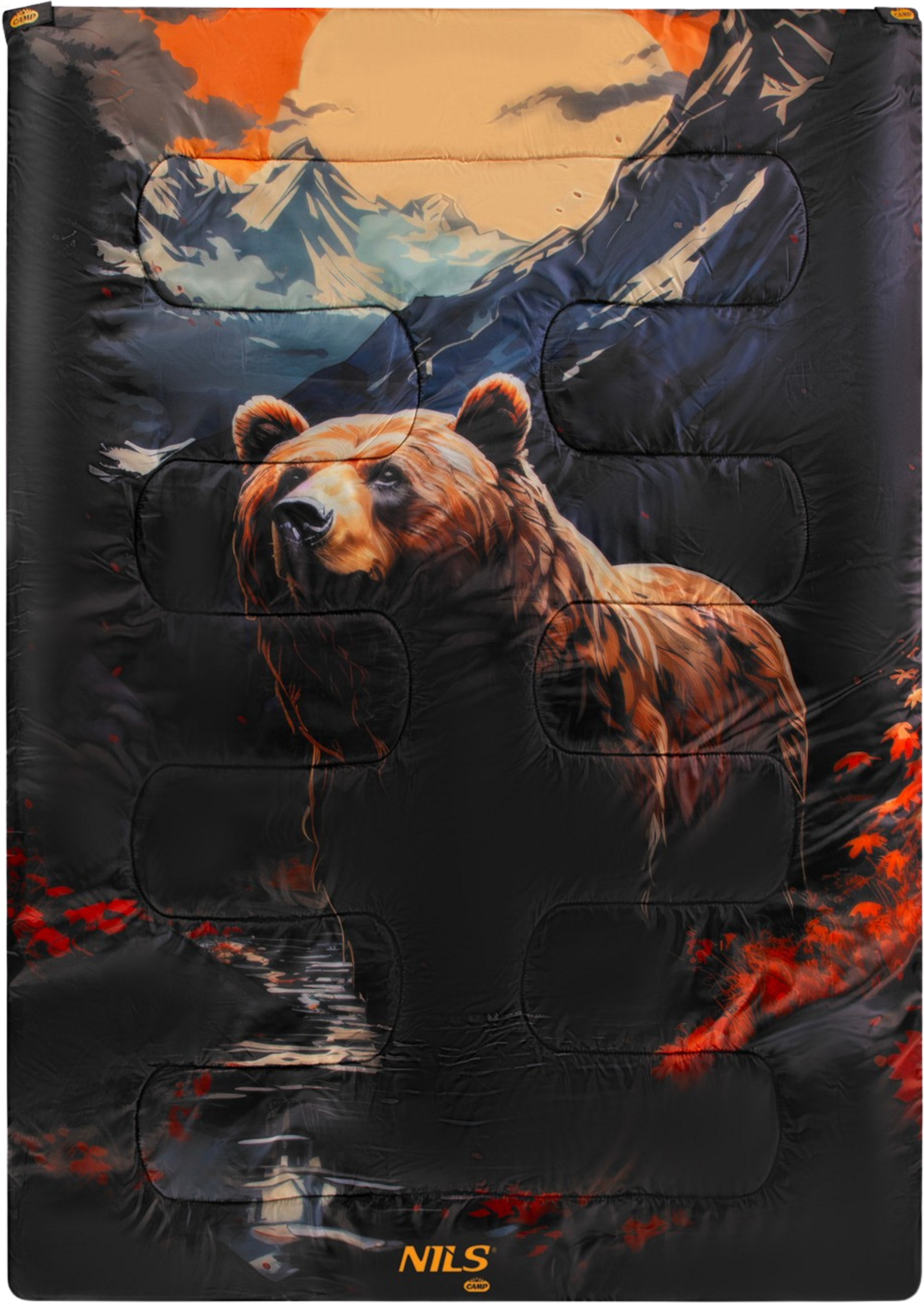 NORTHIX, 3-in-1 Double Sleeping Bag, Bear Design