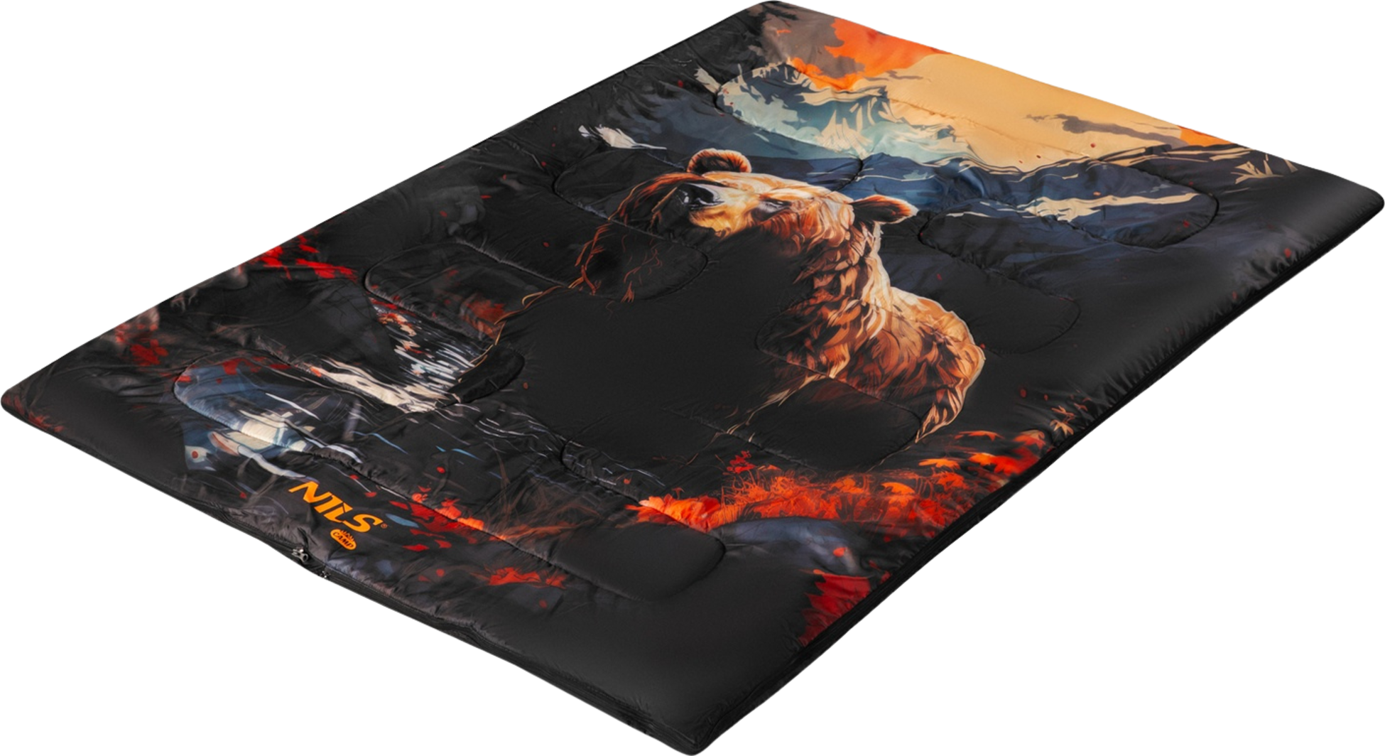 NORTHIX, 3-in-1 Double Sleeping Bag, Bear Design