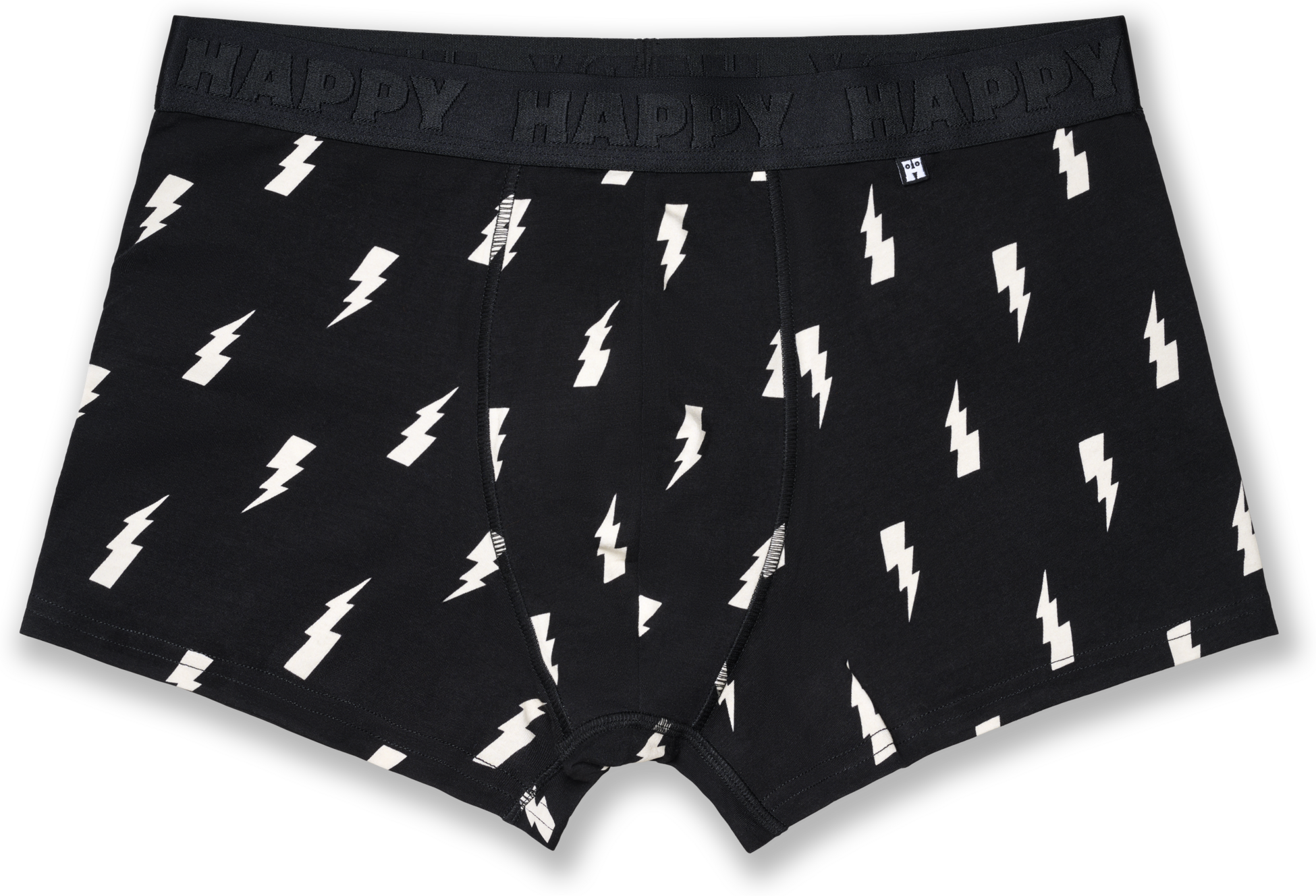 HAPPY SOCKS, 3-pack Black And White Short Boxers