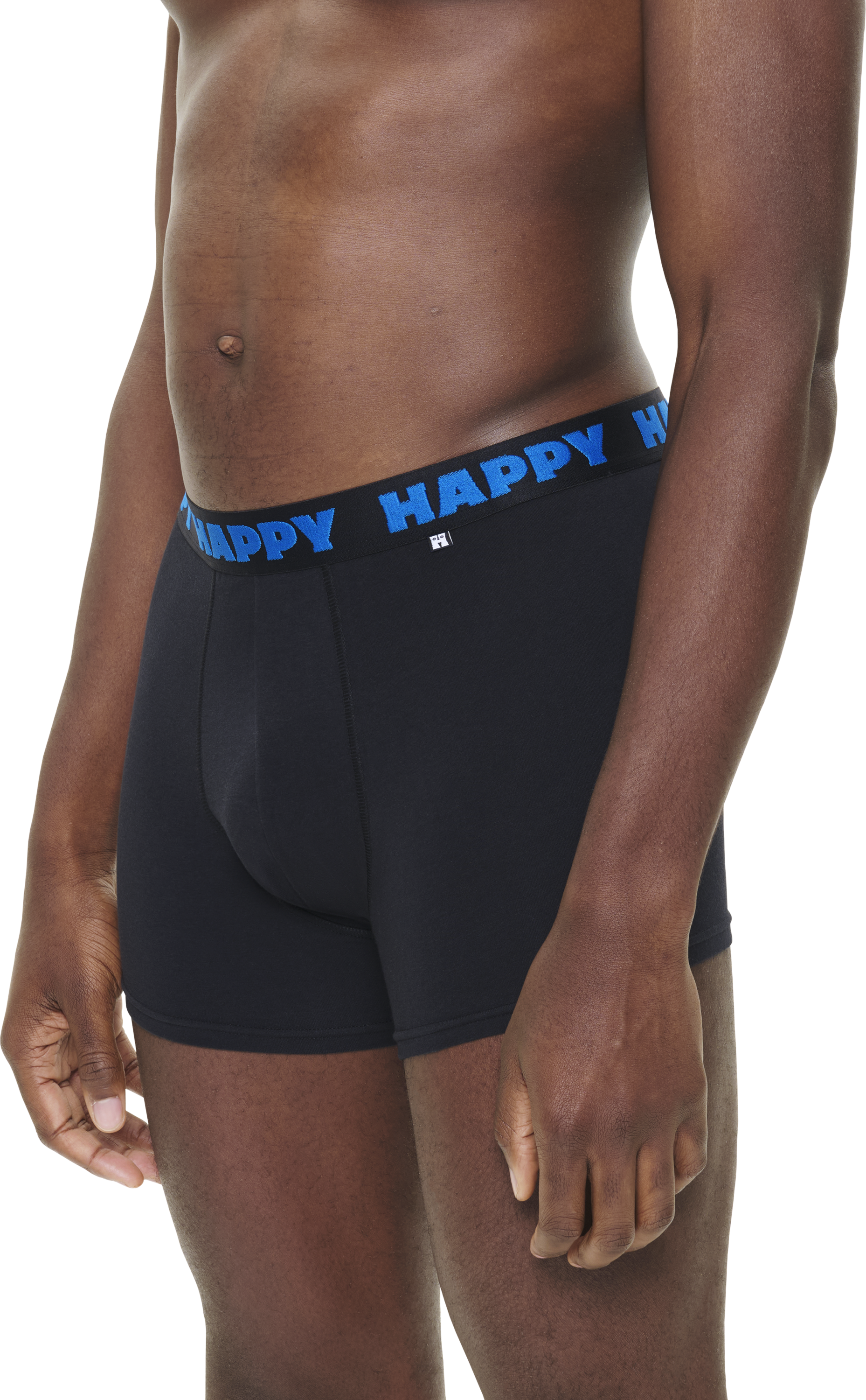 HAPPY SOCKS, 3-pack Black And White Short Boxers