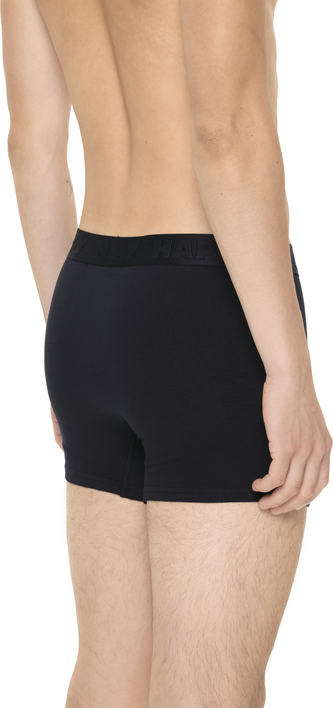 HAPPY SOCKS, 3-pack Black And White Short Boxers