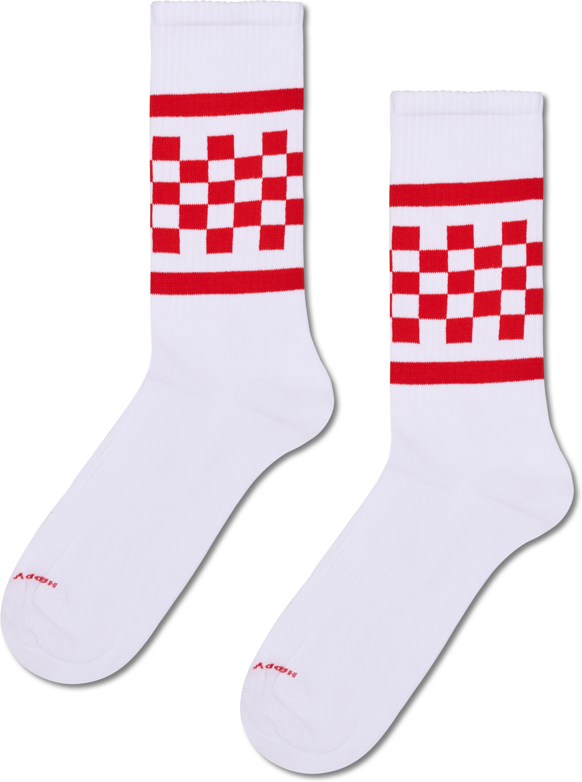 HAPPY SOCKS, 3-pack Red Sneaker Socks