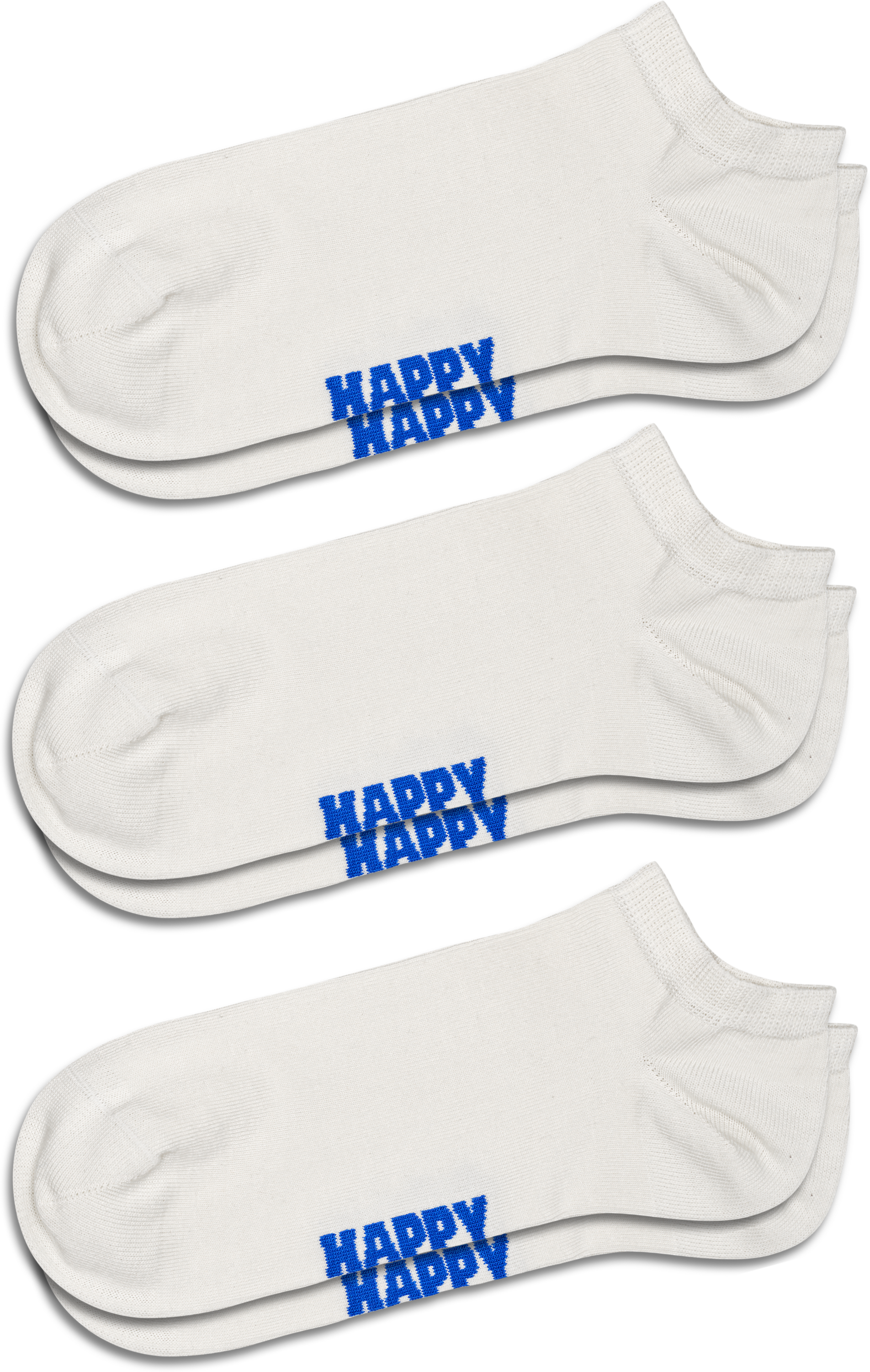 HAPPY SOCKS, 3-pack Solid Low Socks