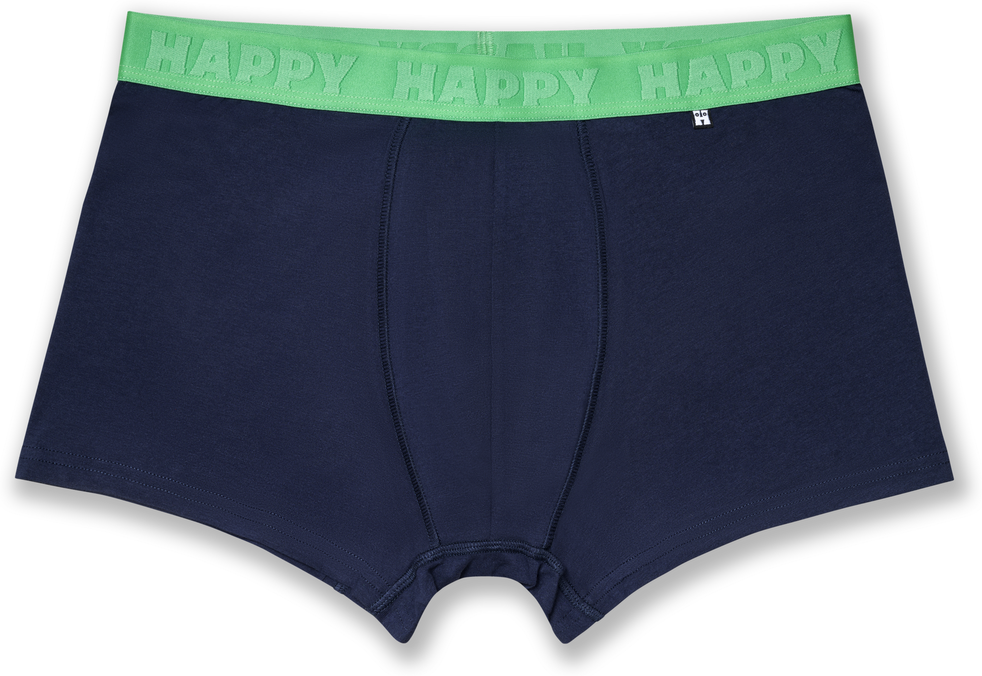 HAPPY SOCKS, 3-pack Solid Navy Short Boxers