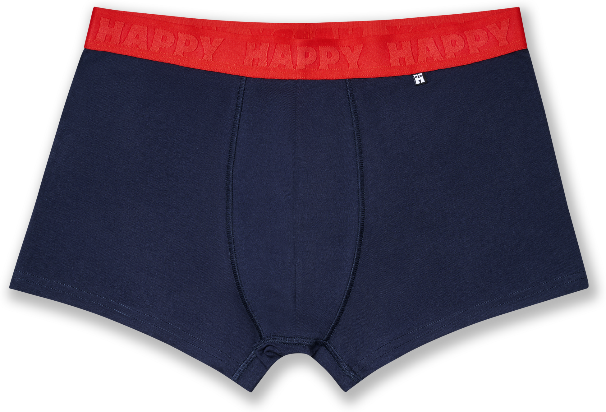 HAPPY SOCKS, 3-pack Solid Navy Short Boxers