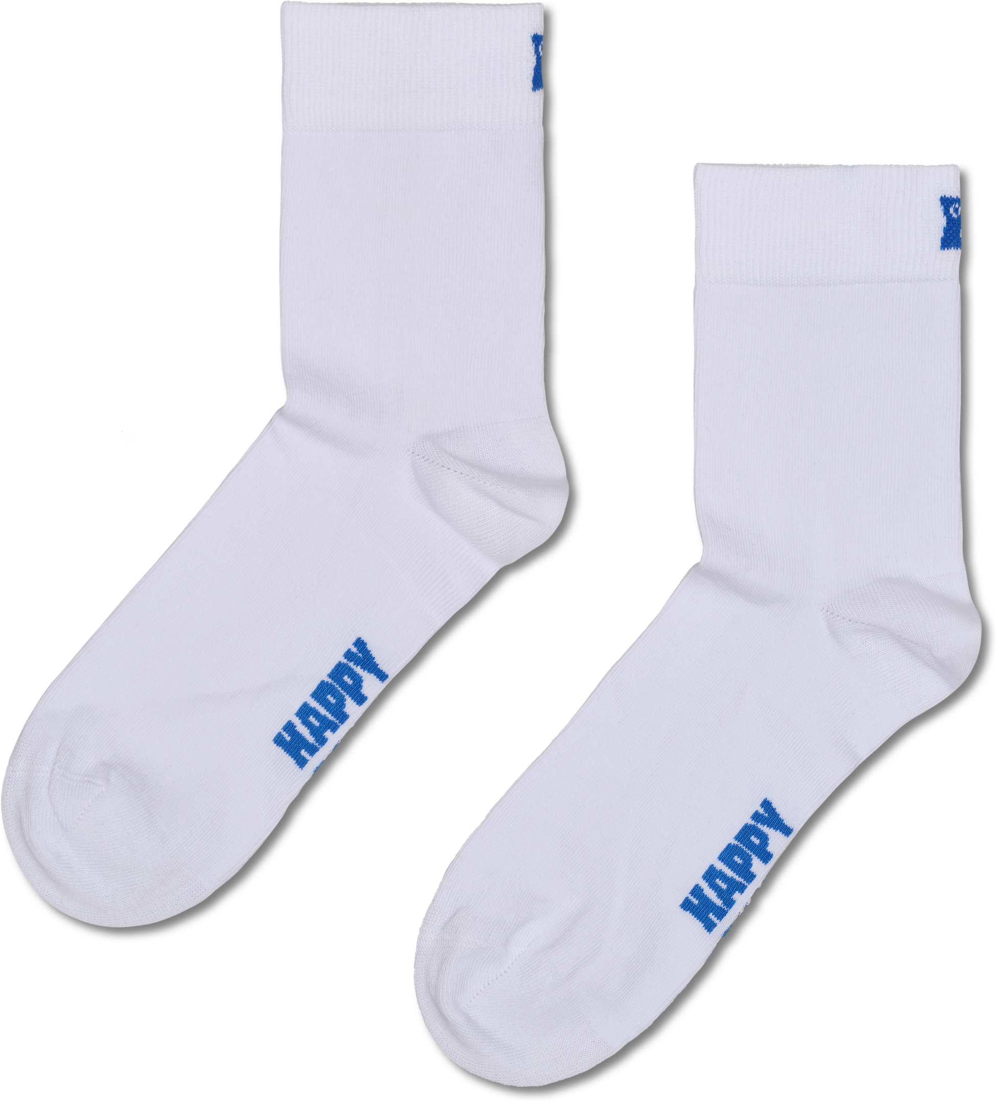 HAPPY SOCKS, 3-pack Solid Short Crew Socks