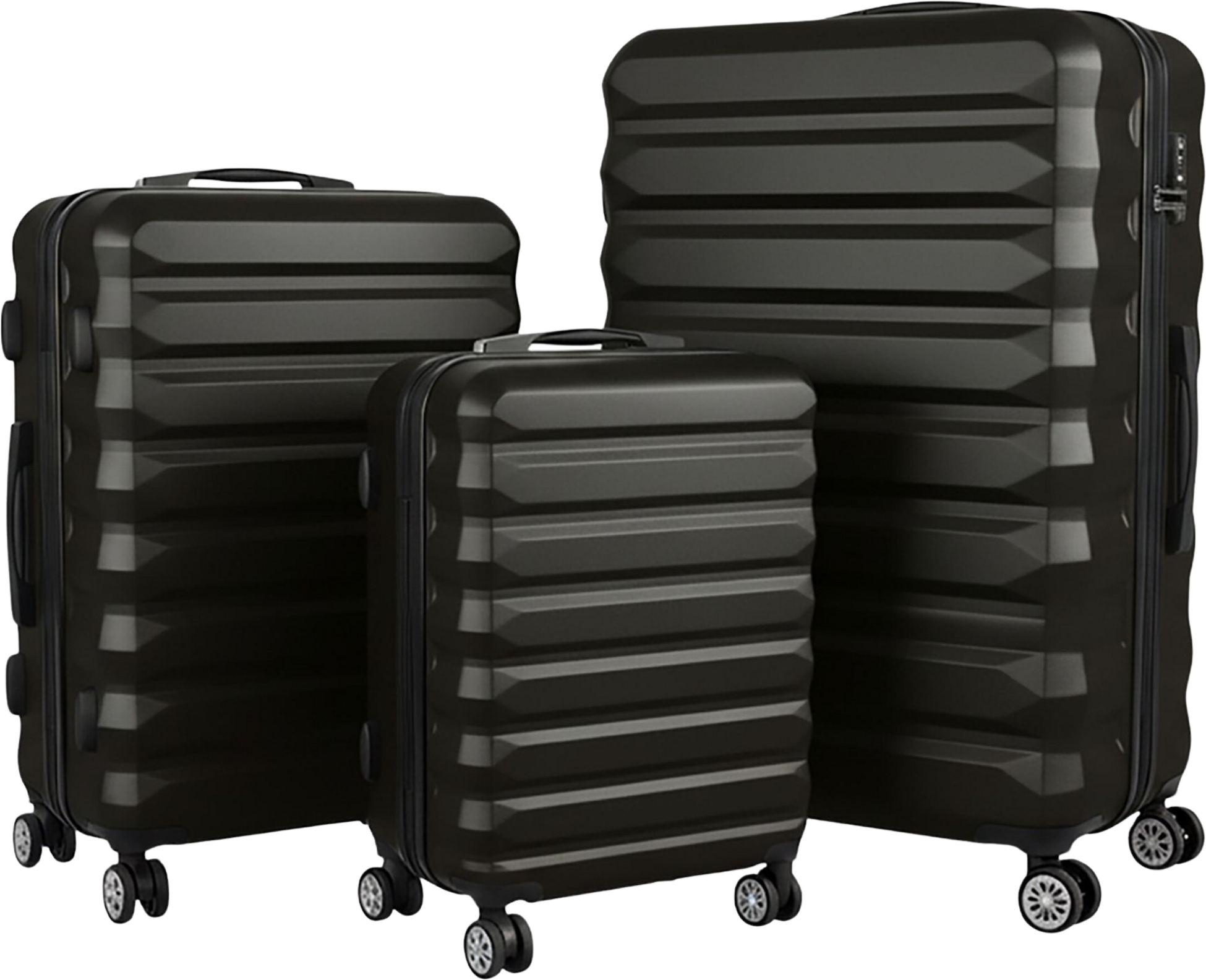 NORTHIX, 3-piece Hard-shell Luggage Set With Wheels