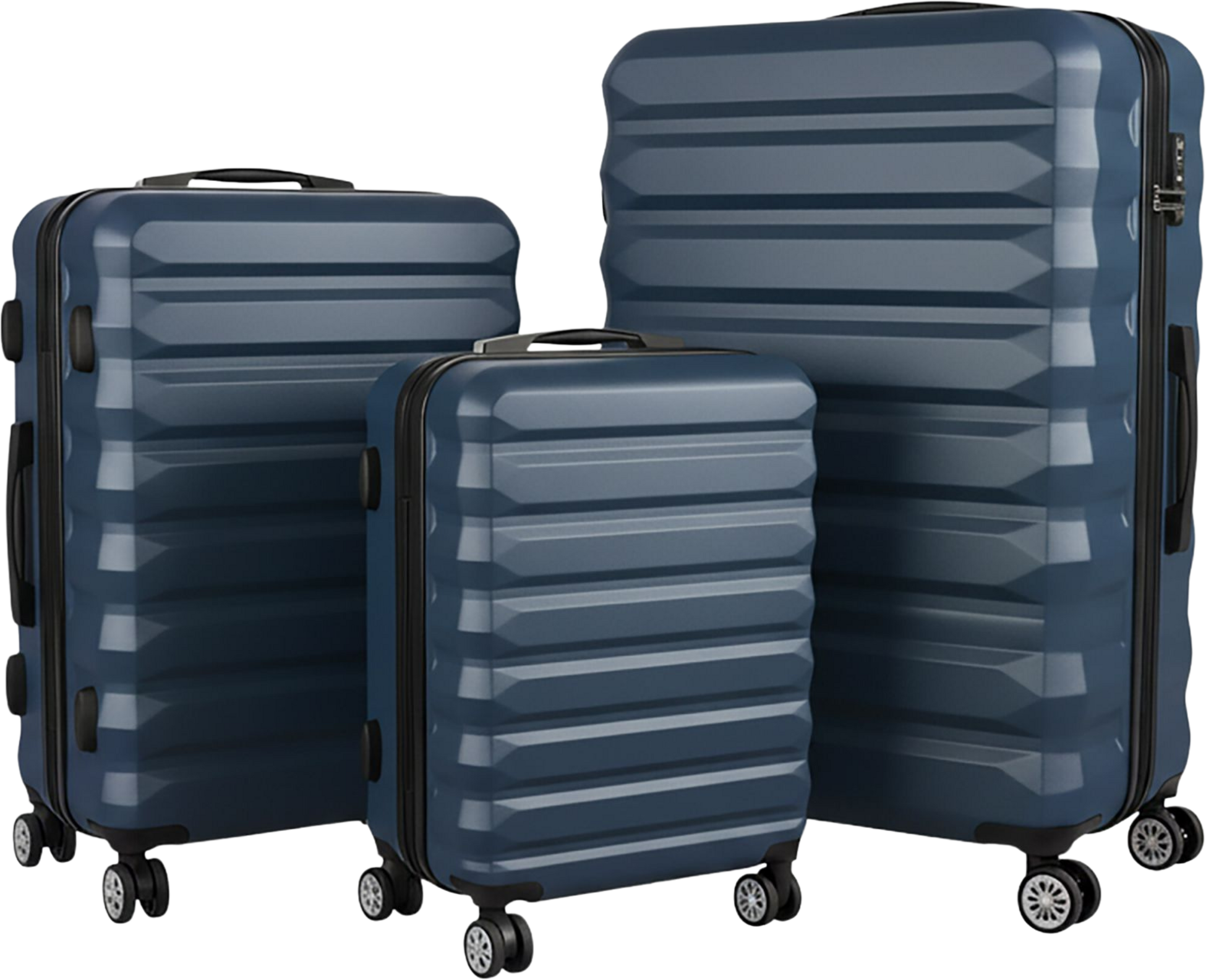 NORTHIX, 3-piece Hard-shell Luggage Set With Wheels