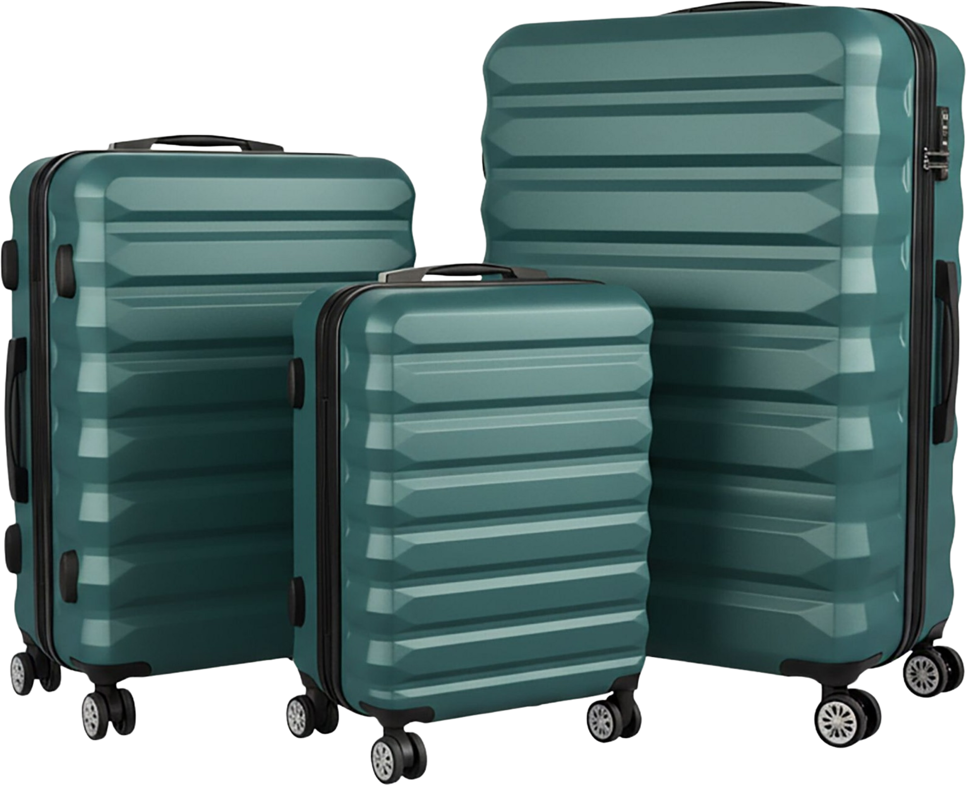 NORTHIX, 3-piece Hard-shell Luggage Set With Wheels