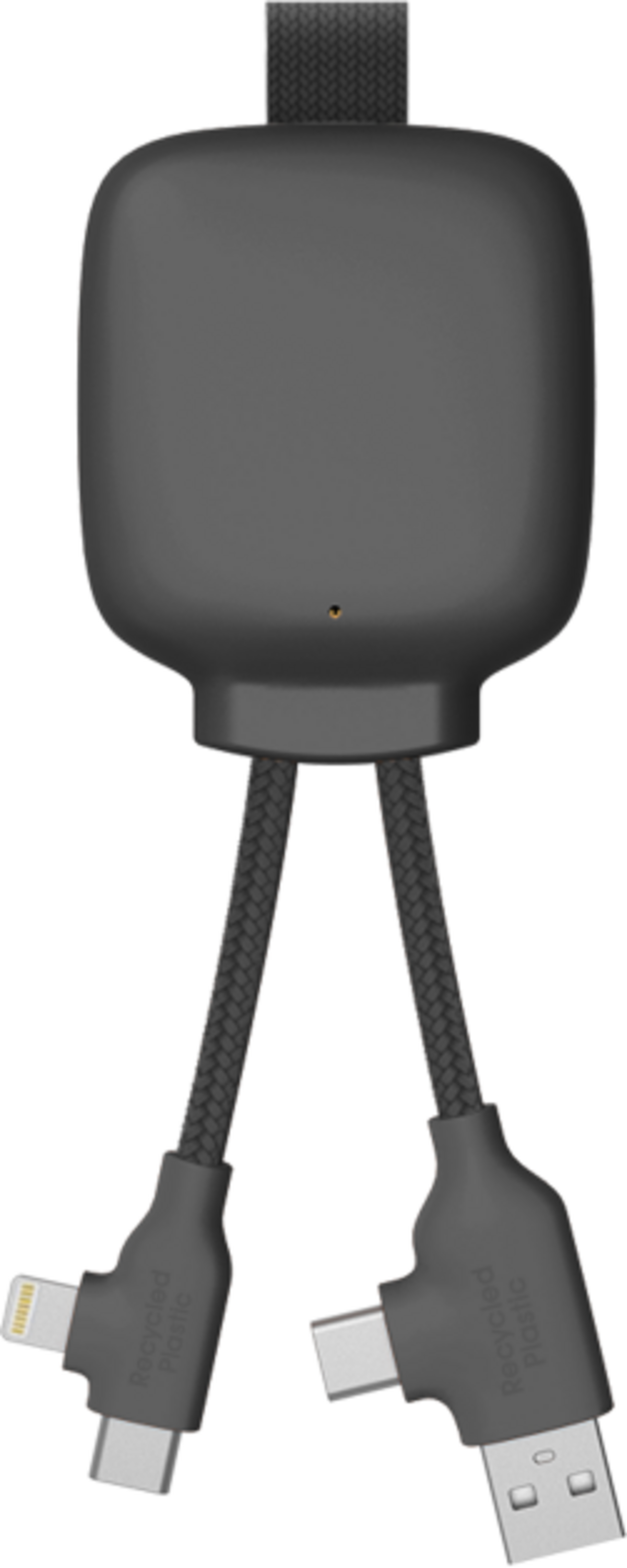 XOOPAR, 3000 Mah Powerbank I &Aring;tervunnen Plast - Gamma Lite Svart