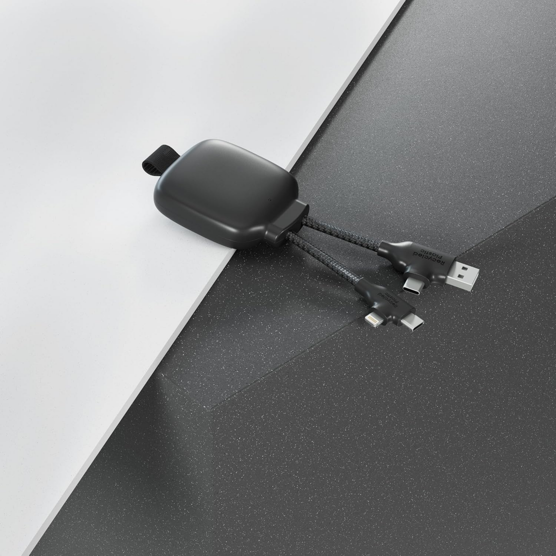 XOOPAR, 3000 Mah Powerbank I &Aring;tervunnen Plast - Gamma Lite Svart