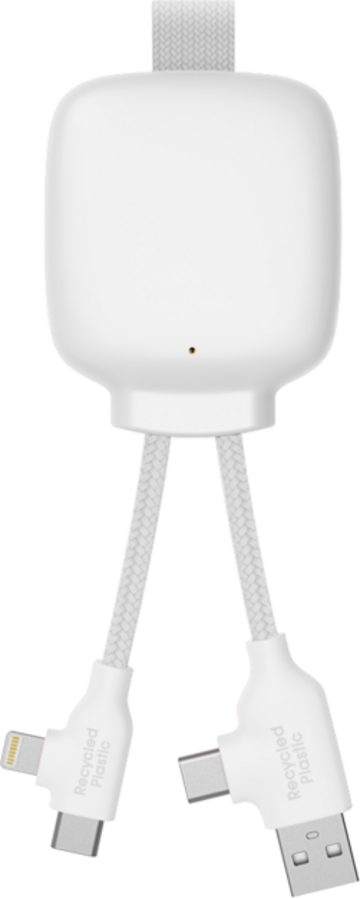 XOOPAR, 3000 Mah Powerbank I &Aring;tervunnen Plast - Gamma Lite Vit