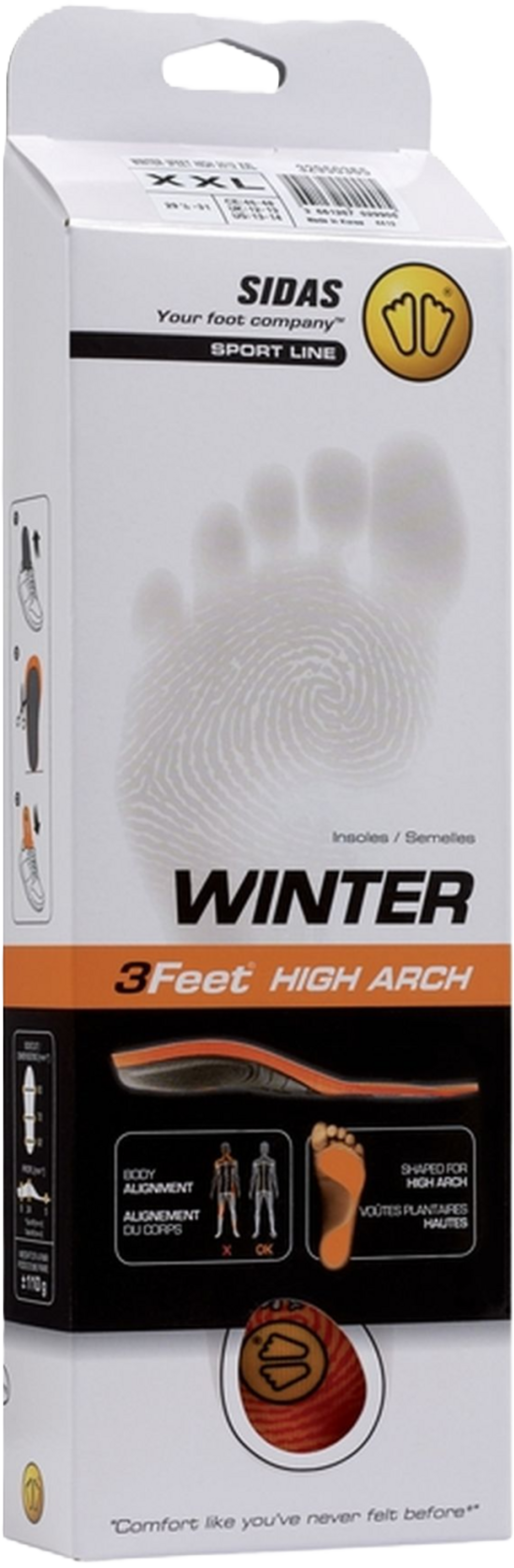 SIDAS, 3feet Winter High