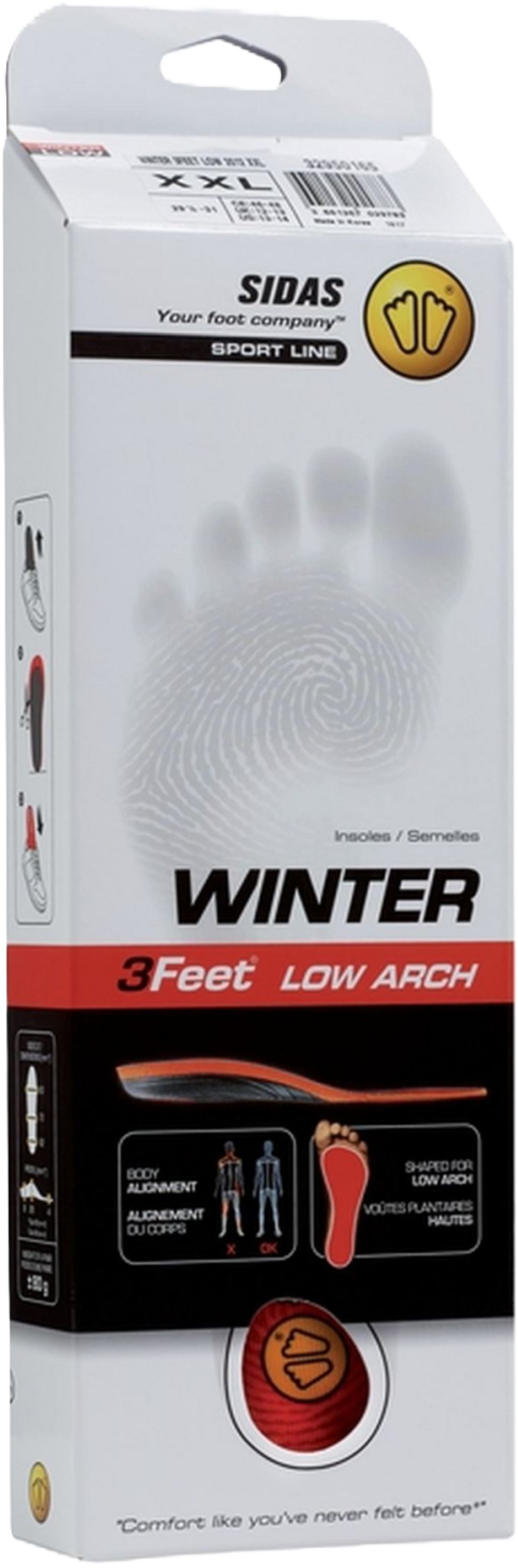 SIDAS, 3feet Winter Low