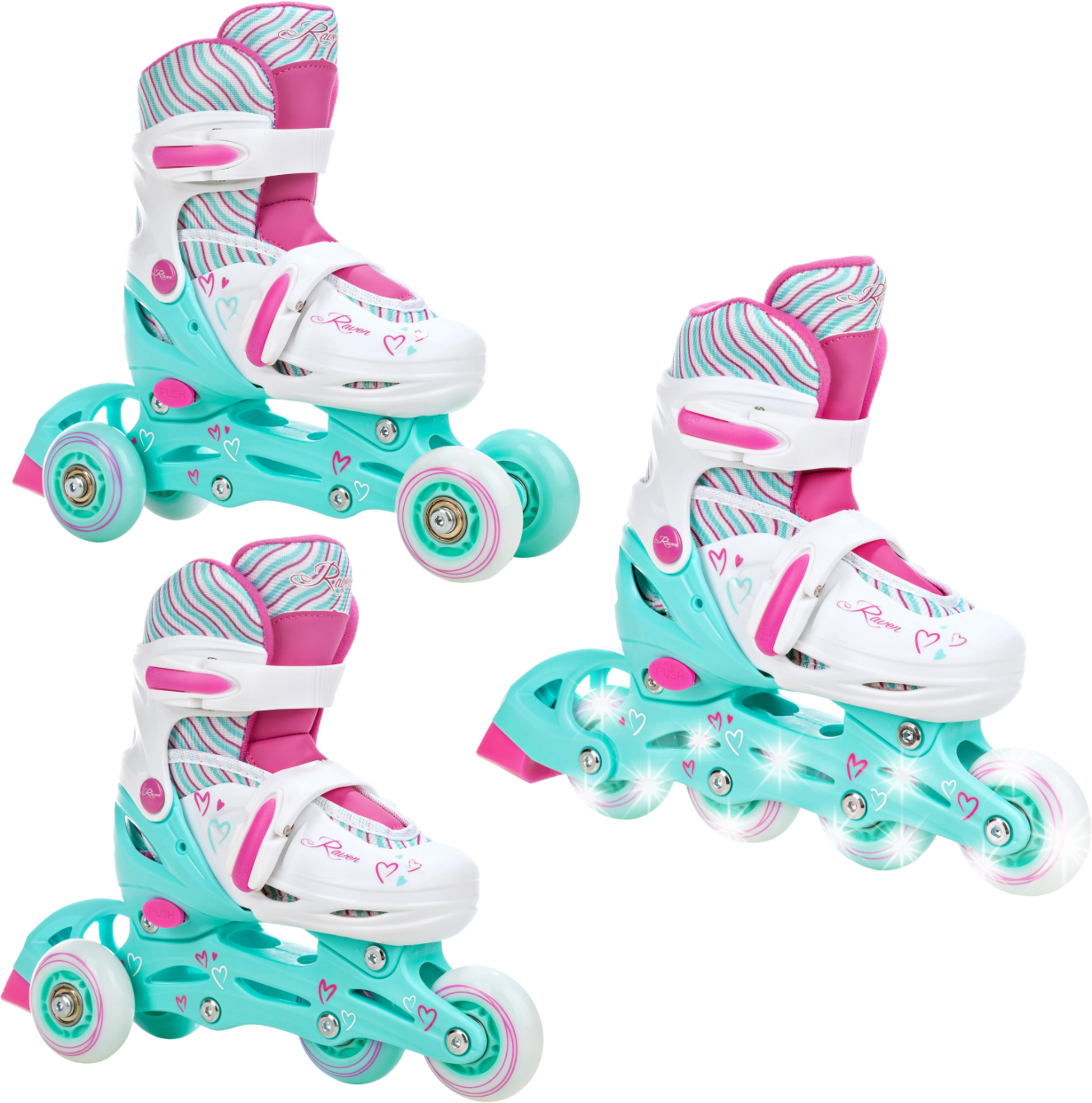 RAVEN, 3in1 Loret (all LED wheels)