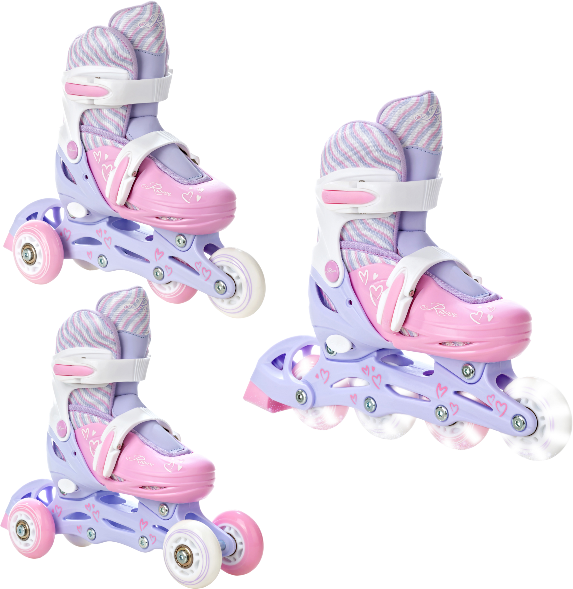 RAVEN, 3in1 Loret (all Led Wheels)