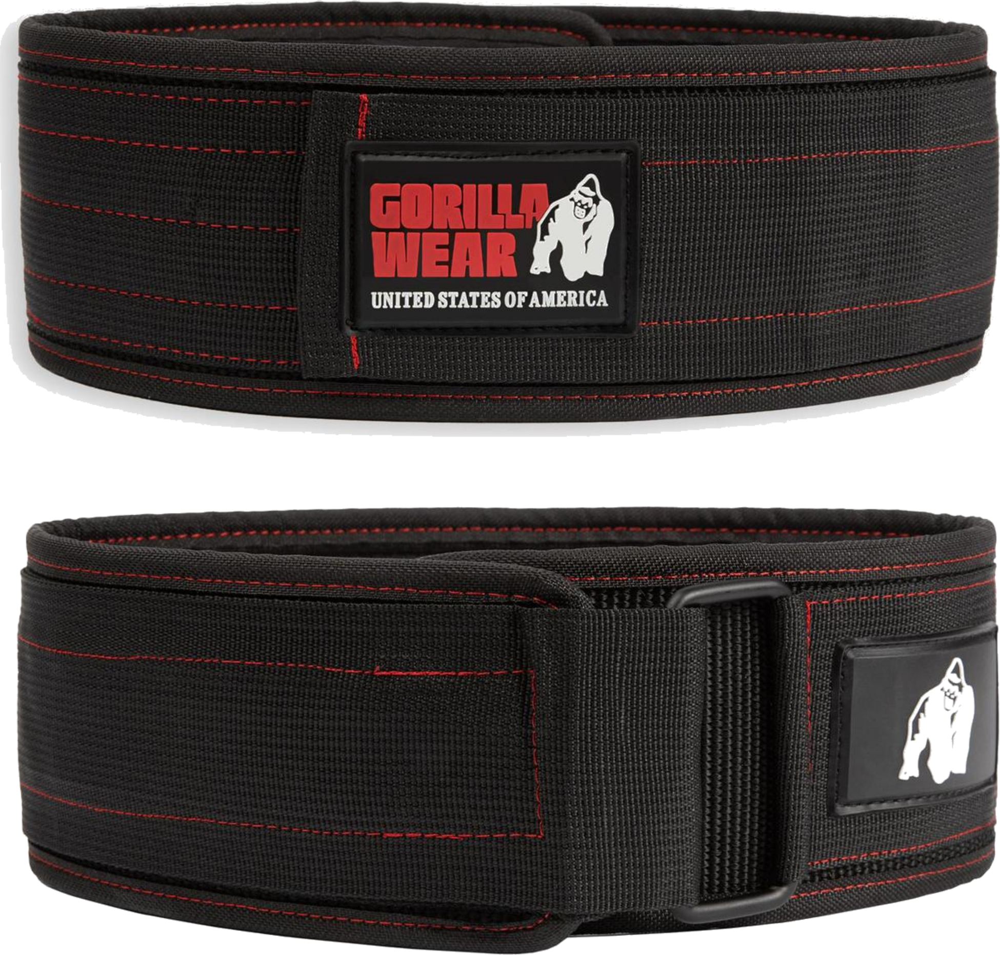 GORILLA WEAR, 4 Inch Nylon Belt