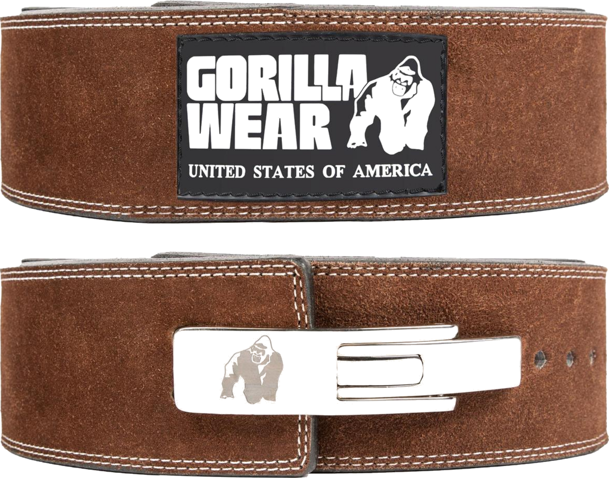 GORILLA WEAR, 4 Inch Powerlifting Lever Belt