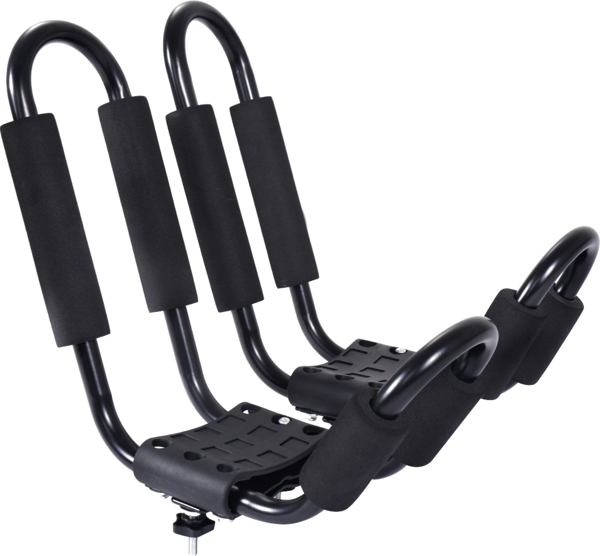 B2X, 4 X Kayak Carrier Boat Holder Universal For Car Roof Racks Including 4 All-purpose Straps