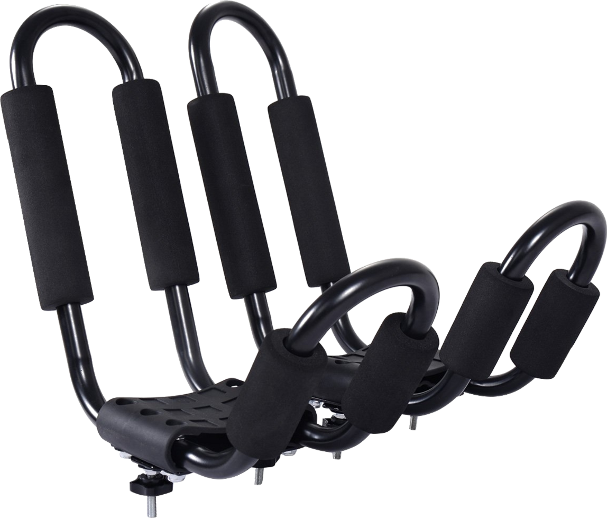 B2X, 4 X Kayak Carrier Boat Holder Universal For Car Roof Racks Including 4 All-purpose Straps