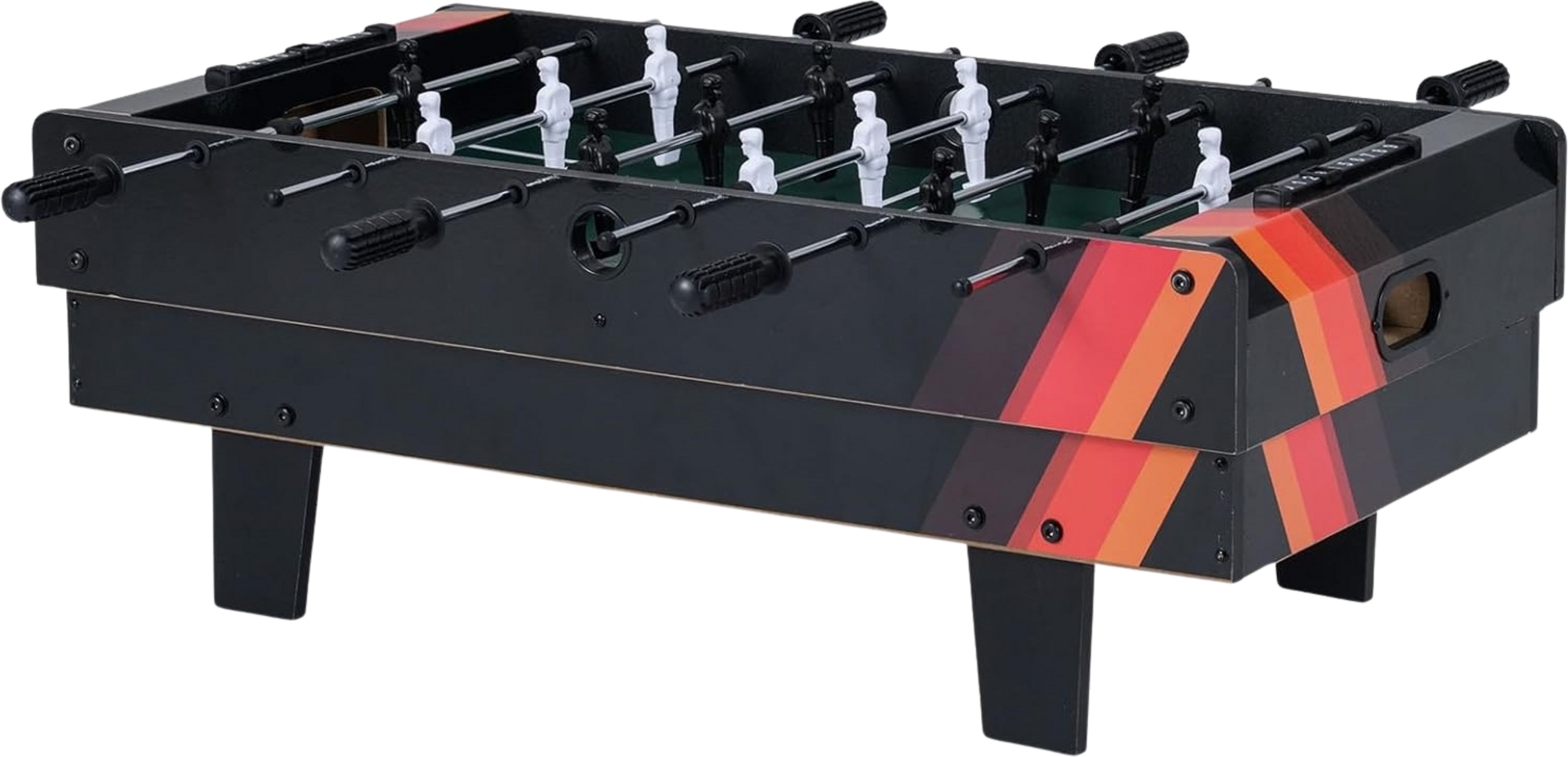 NORTHIX, 4-in-1 Game Table: Foosball, Billiards, Tennis, Hockey