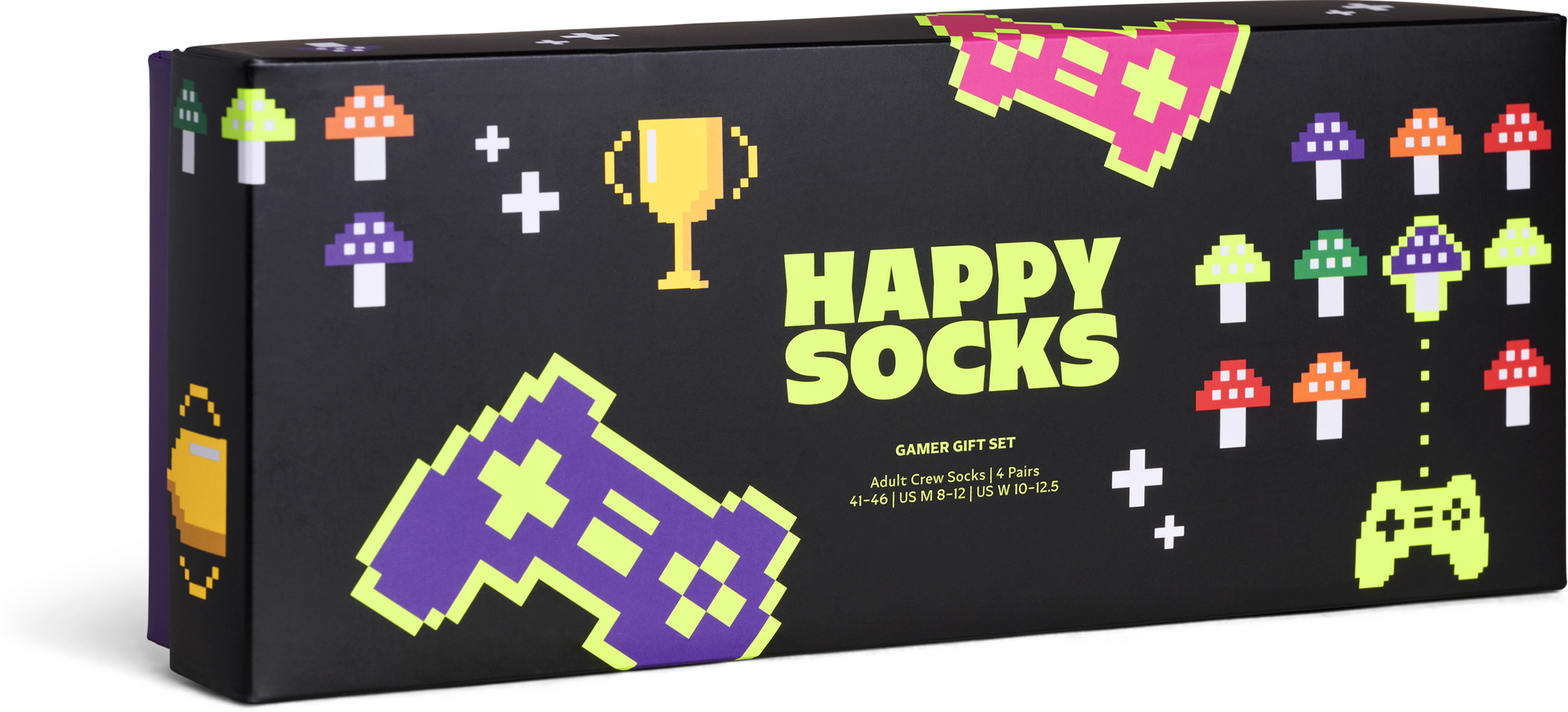 HAPPY SOCKS, 4-pack Gamer Socks Gift Set