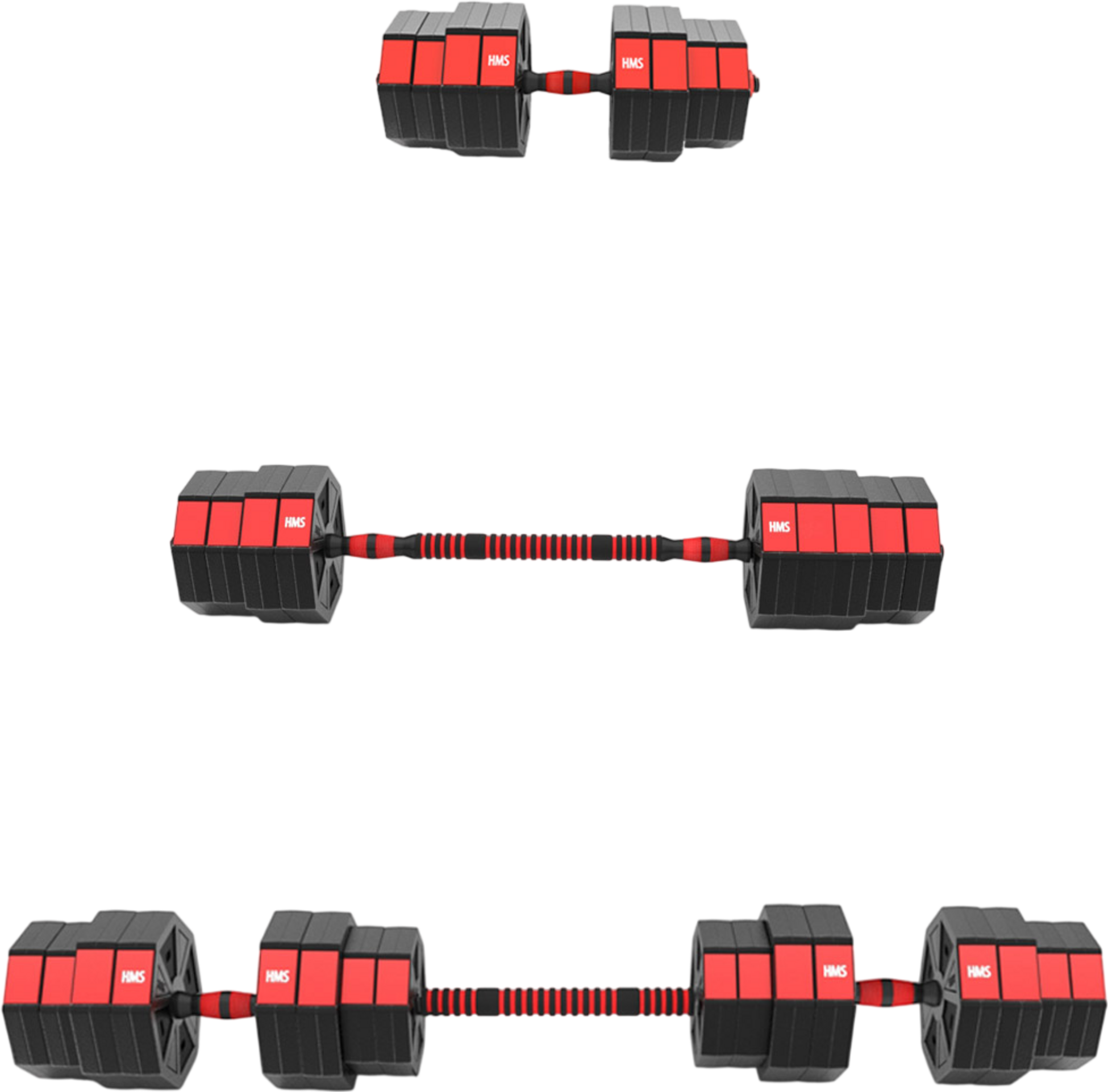 NORTHIX, 40 Kg Composite Barbell And Dumbbell Set