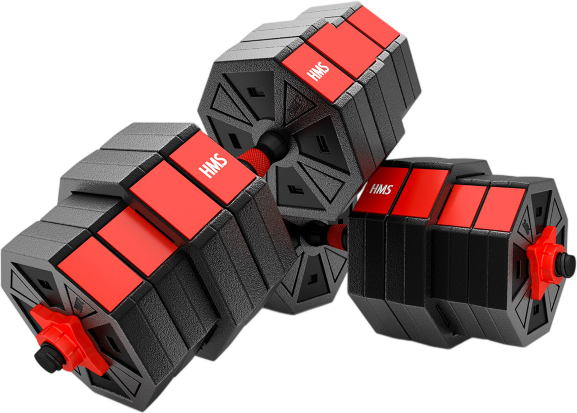 NORTHIX, 40 Kg Composite Barbell And Dumbbell Set
