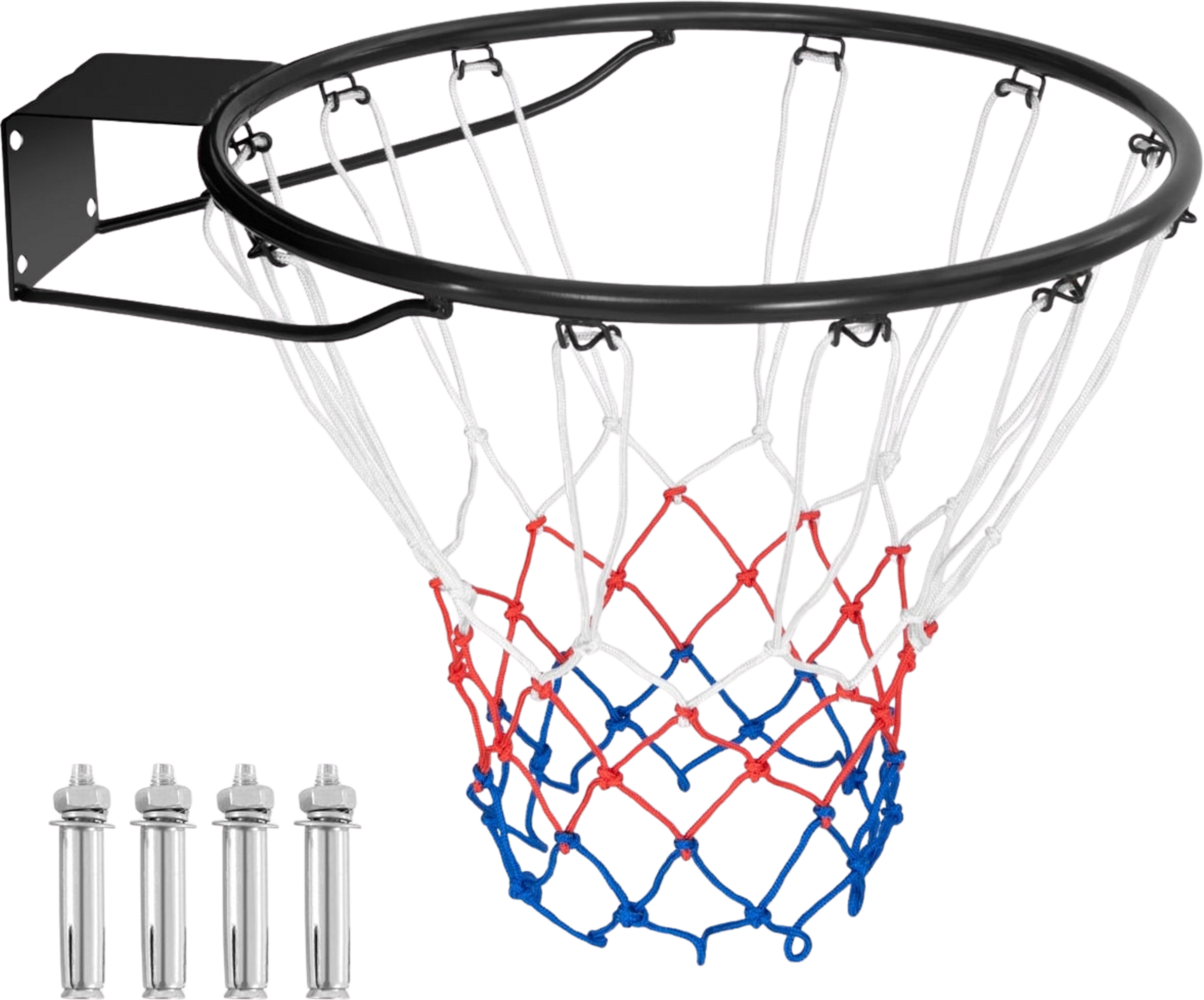 NORTHIX, 45cm Indoor Basketball Hoop With Net For Door  Wall
