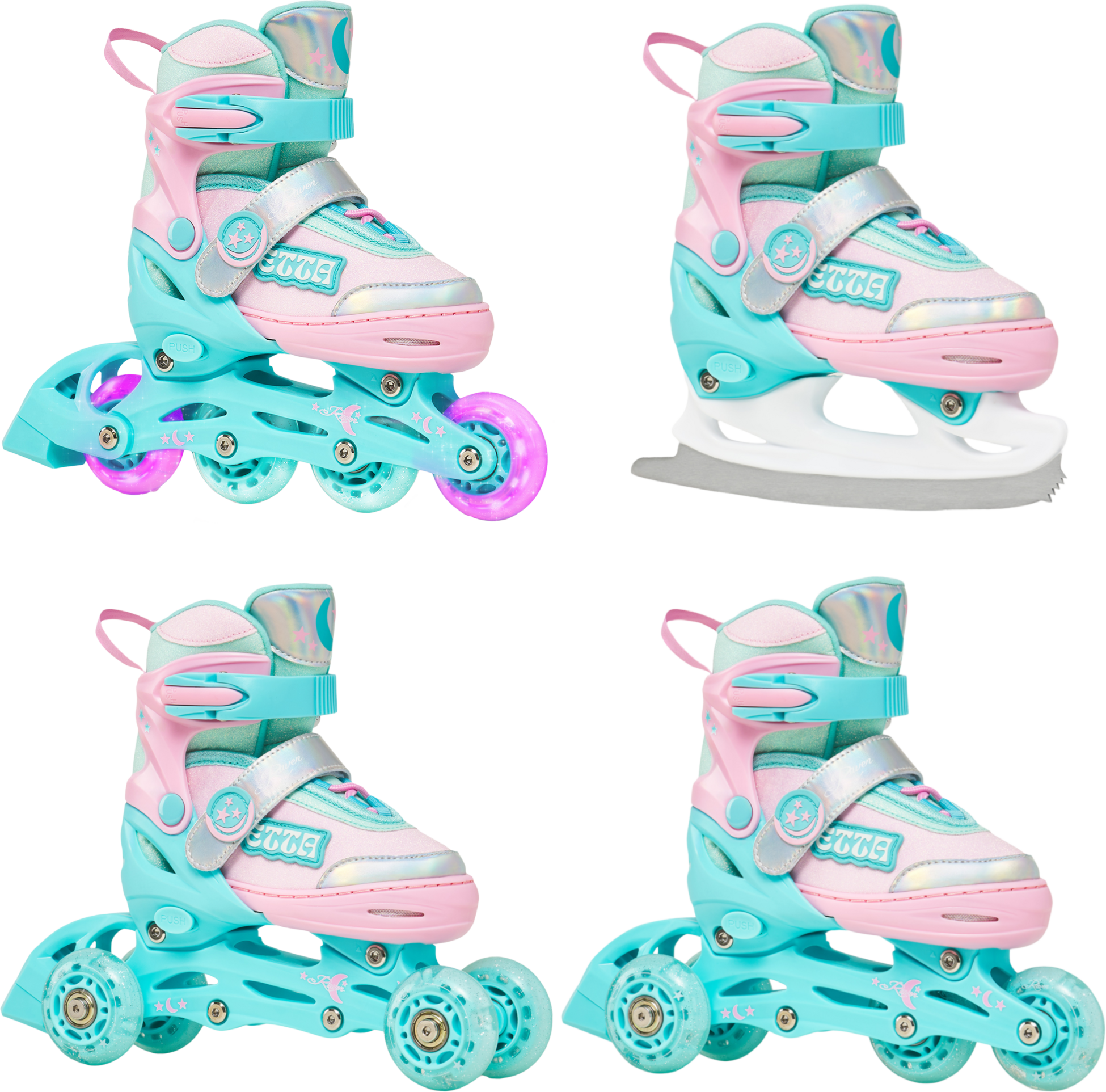 RAVEN, 4in1 Etta (front And Rear Led Wheels)