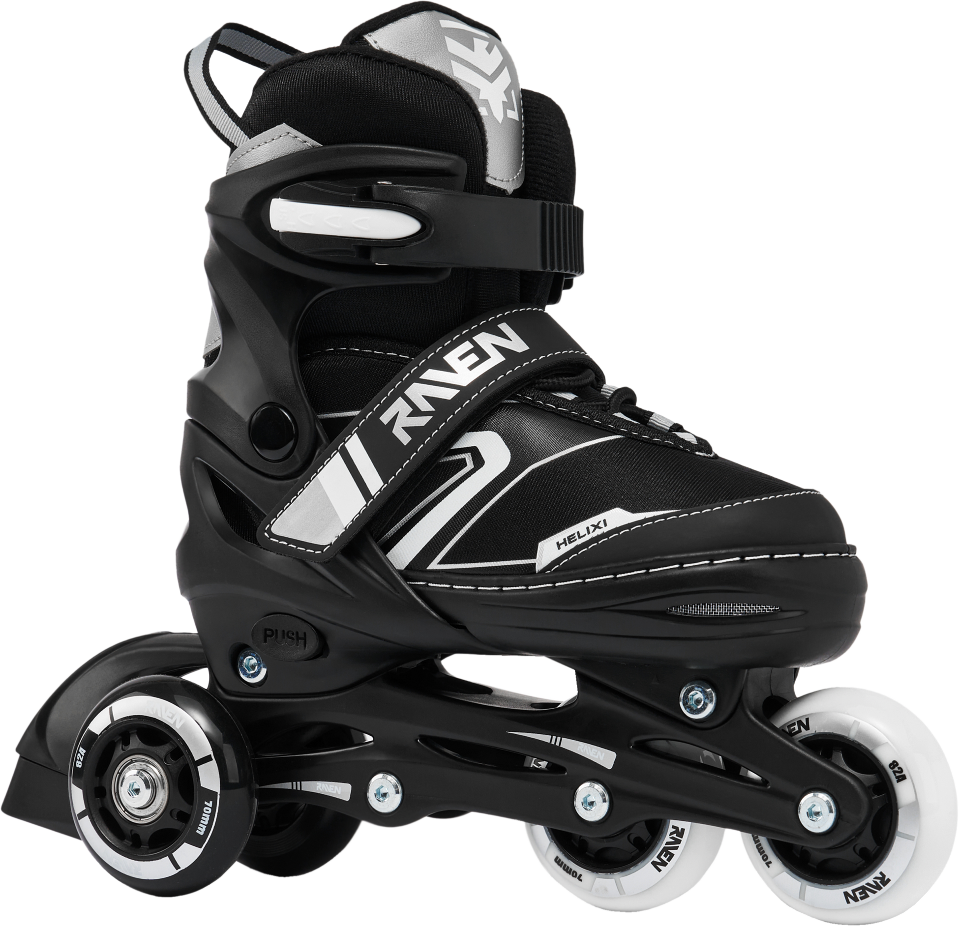 RAVEN, 4in1 Helixi Hockey (2 Front Led Wheels)