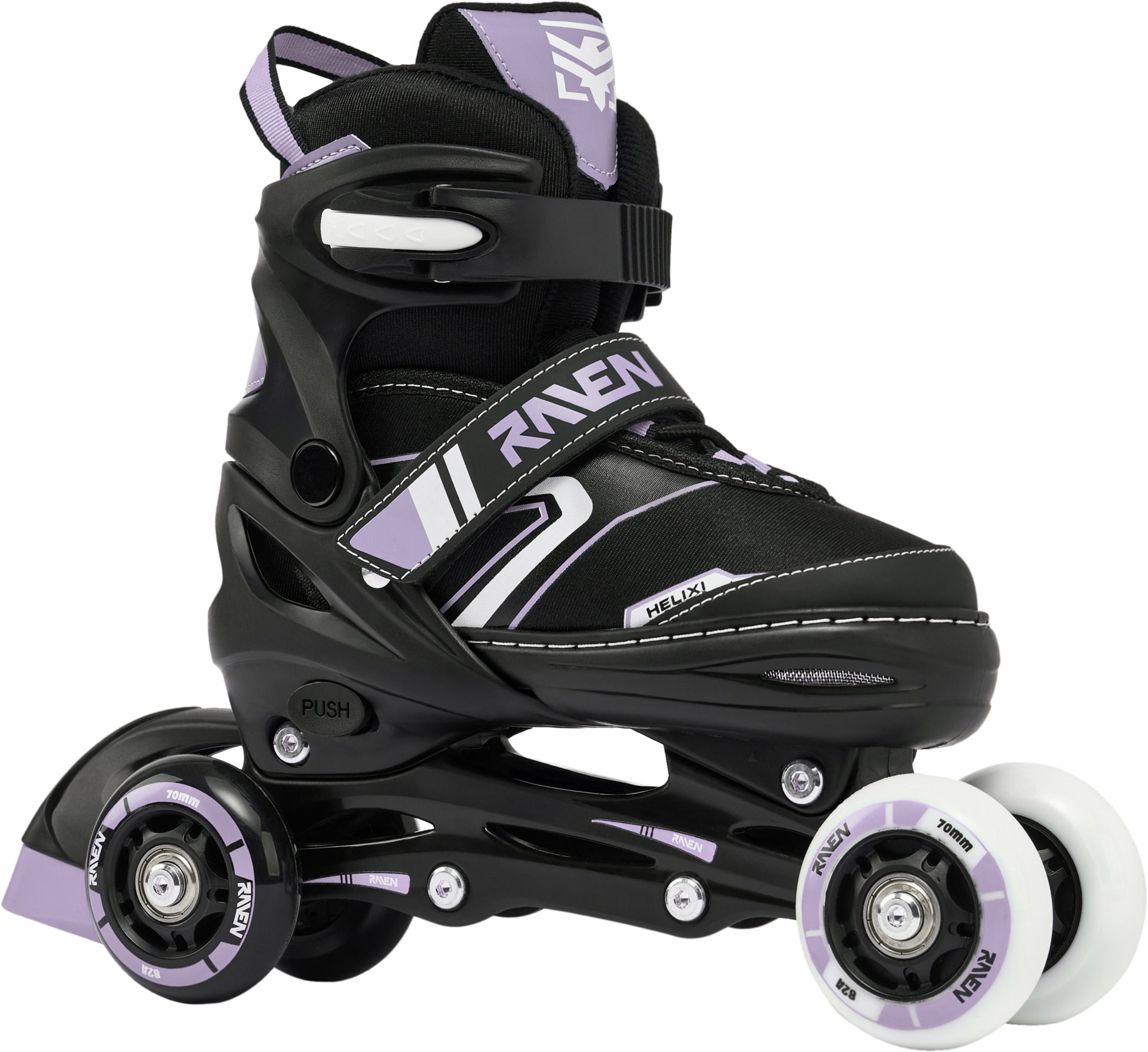 RAVEN, 4in1 Helixi Hockey (2 Front Led Wheels)