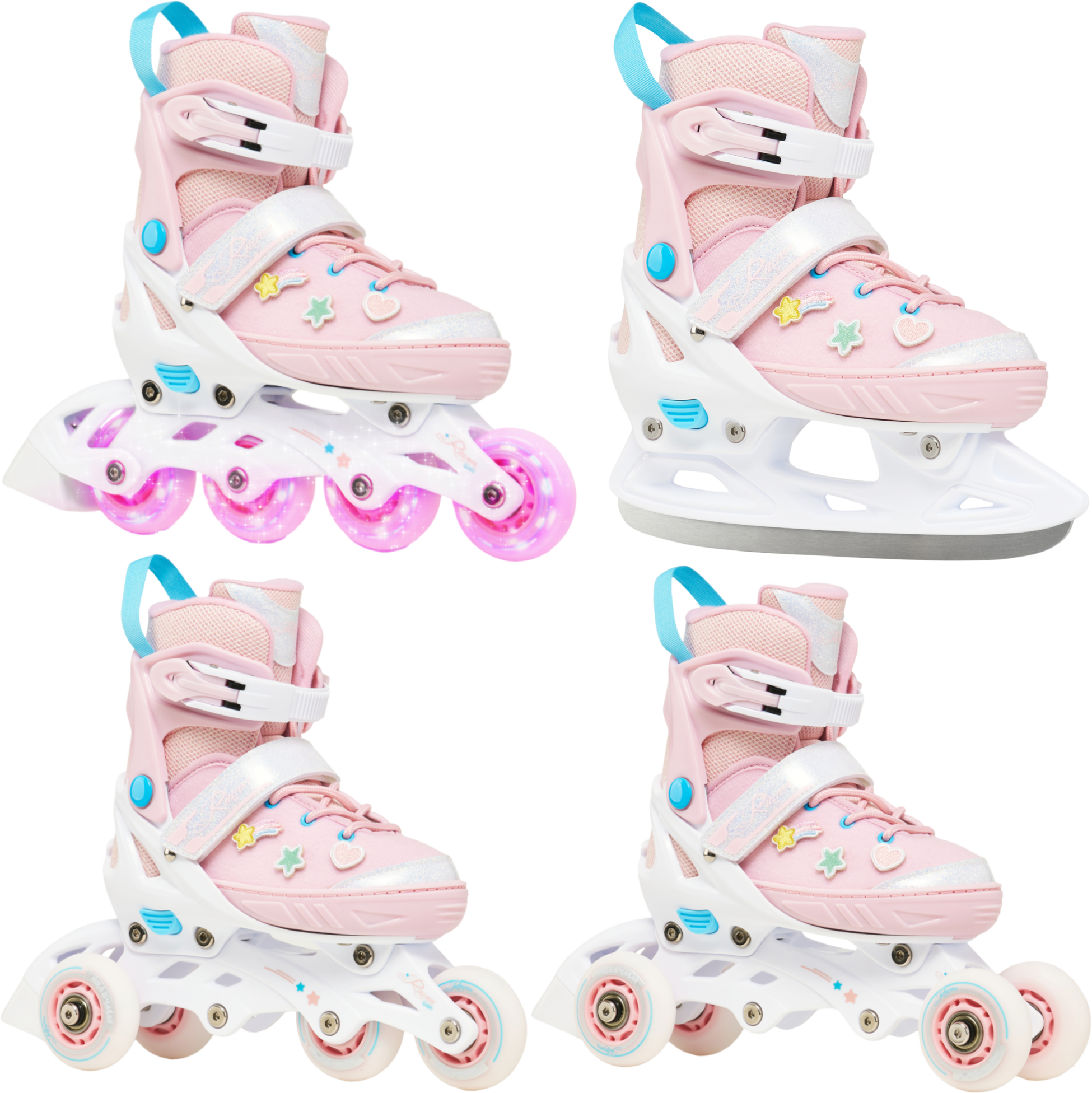 RAVEN, 4in1 Lilly (all Led Wheels) Hockey