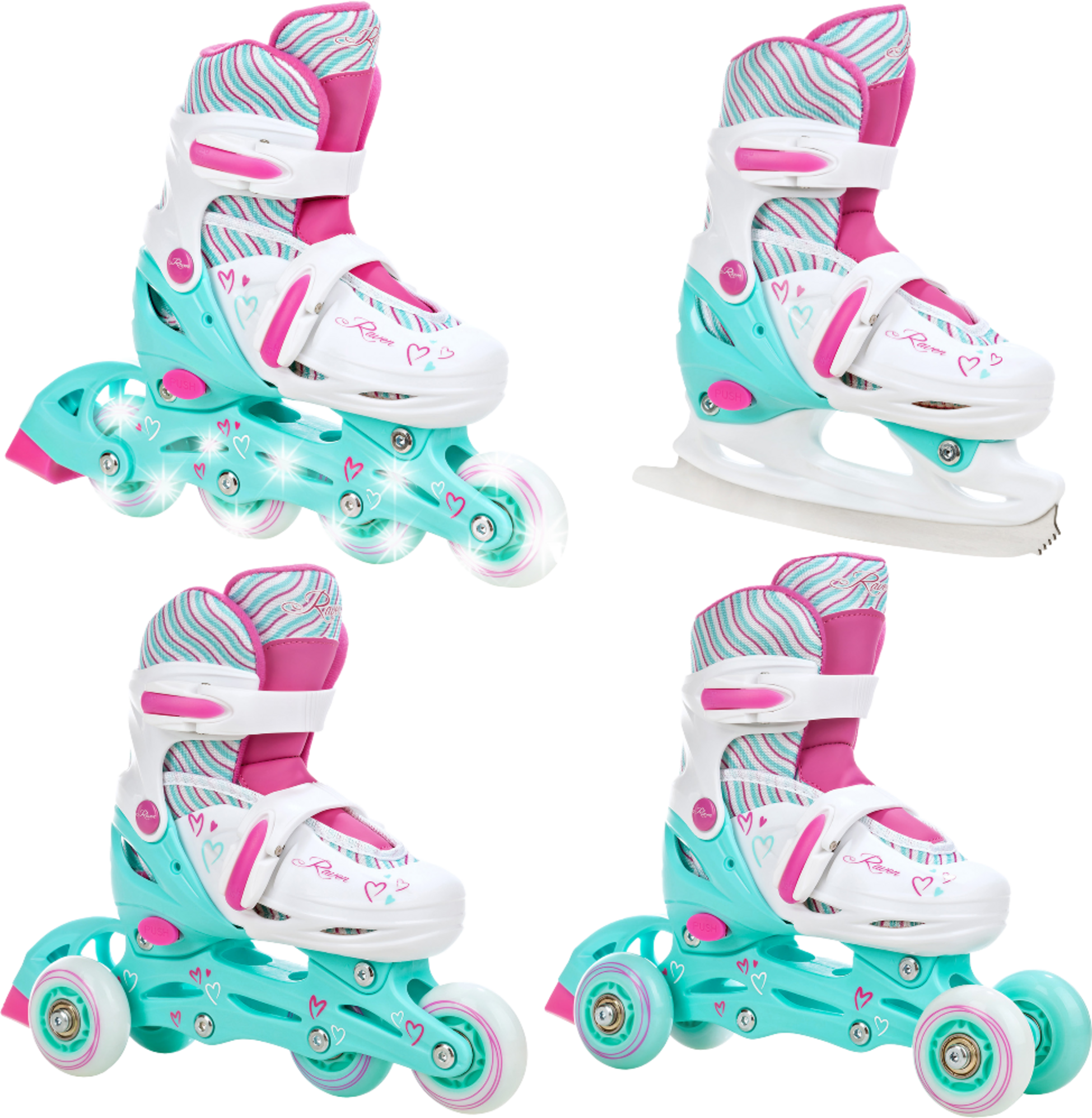 RAVEN, 4in1 Loret (all LED wheels)