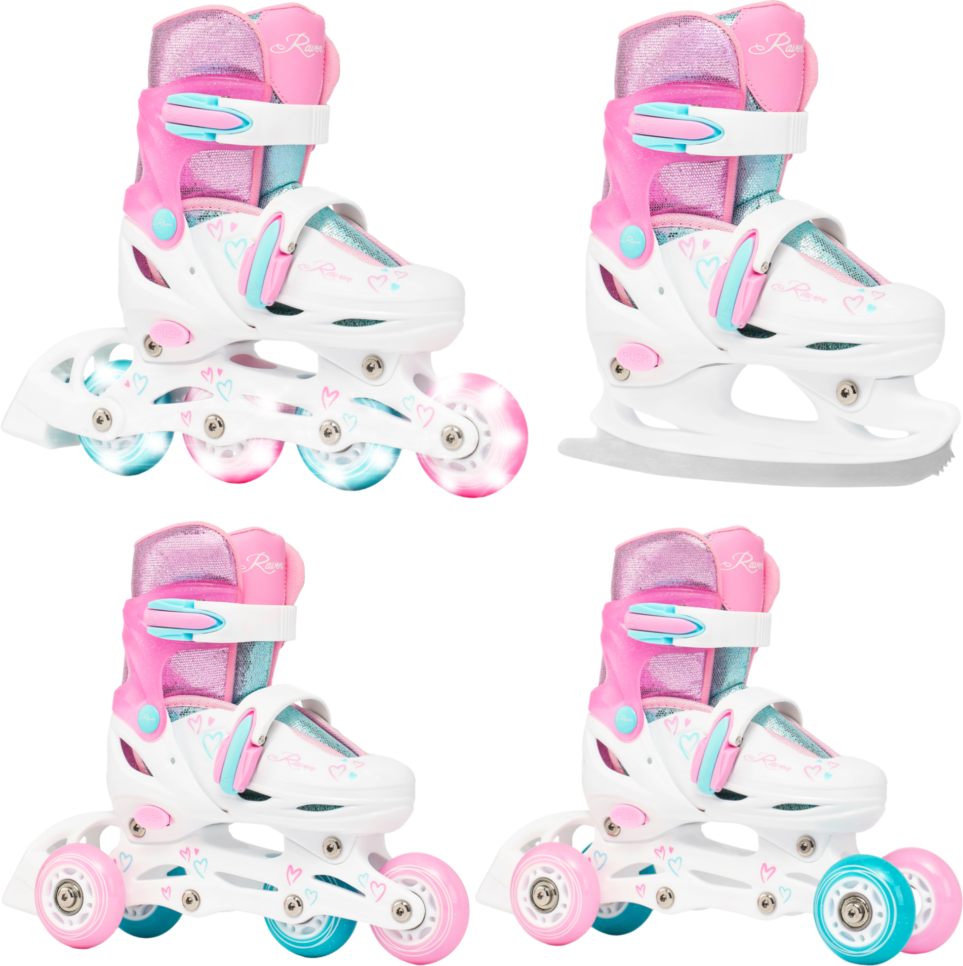 RAVEN, 4in1 Loret (all Led Wheels)