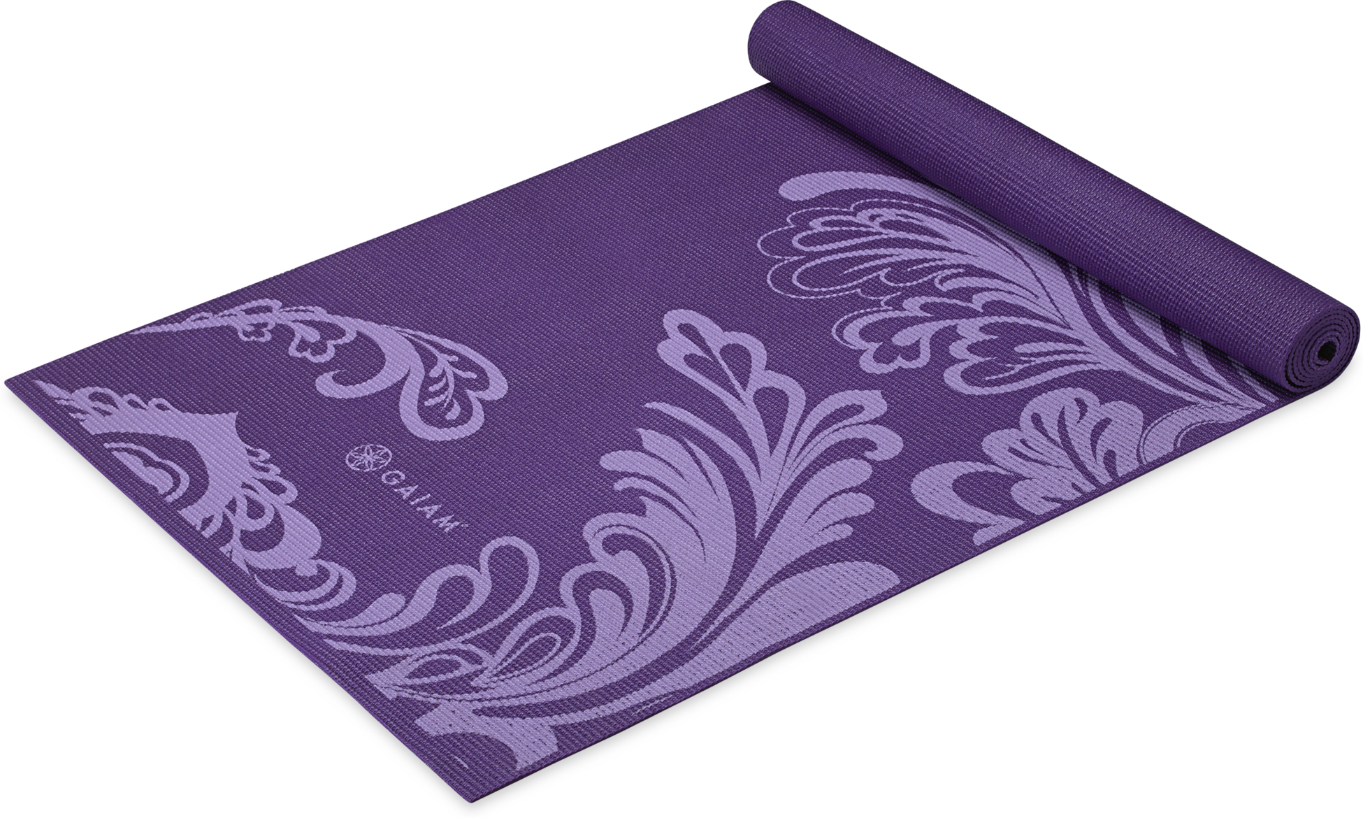 GAIAM, 4mm Yoga Mat Printed Watercress