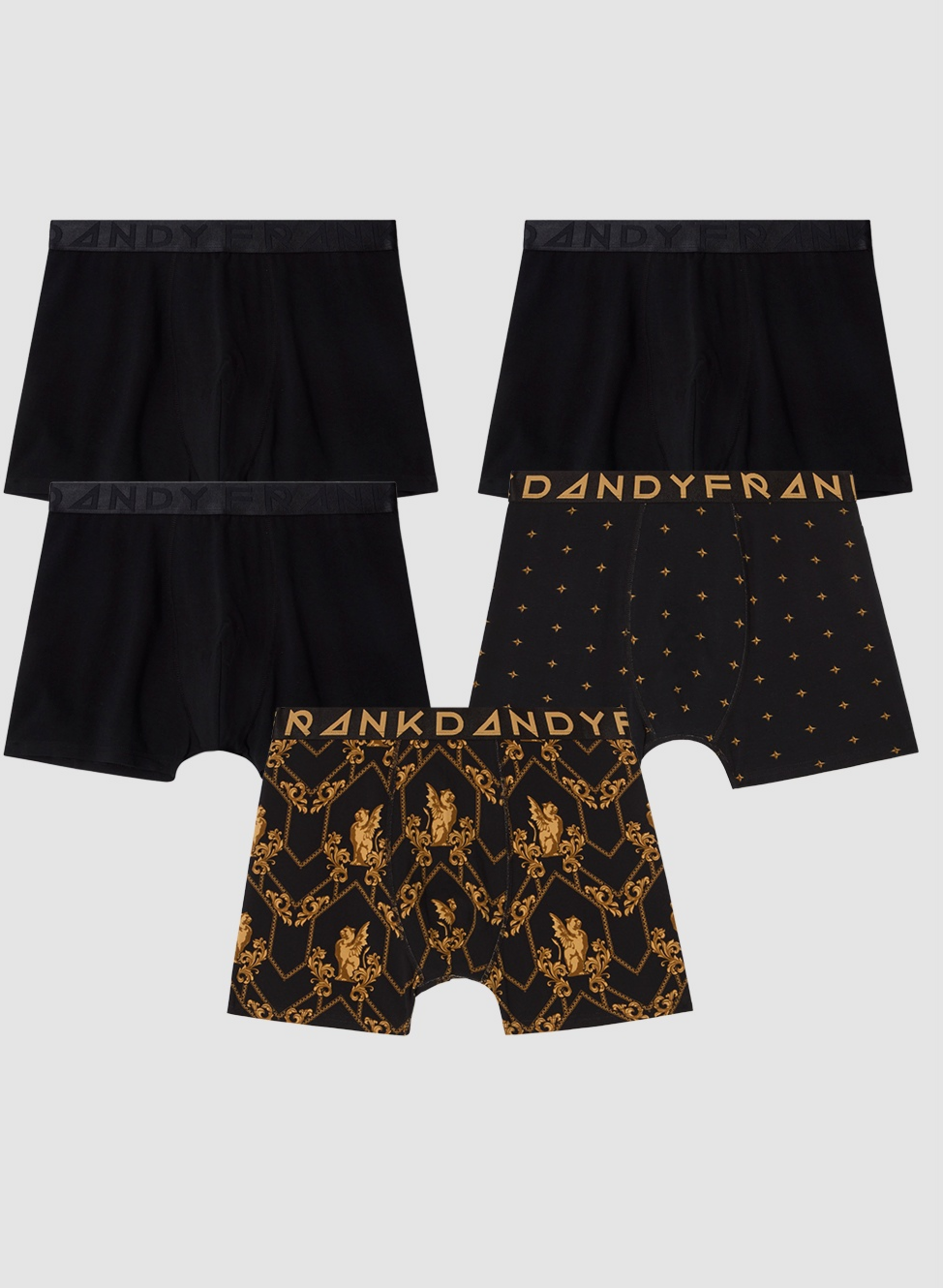 FRANK DANDY, 5-pack Gold Fever Boxers