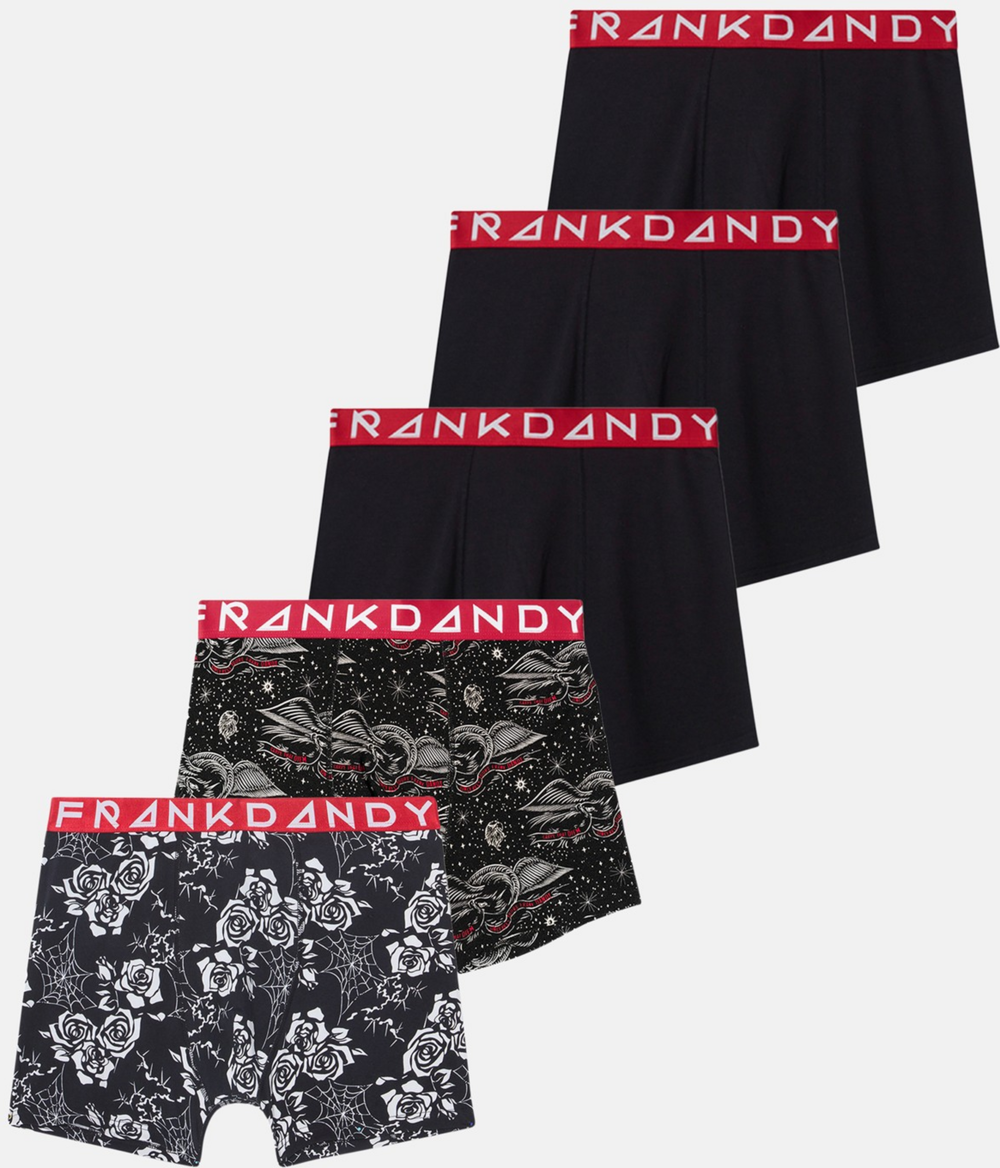 FRANK DANDY, 5-pack Heavy Petal Boxers