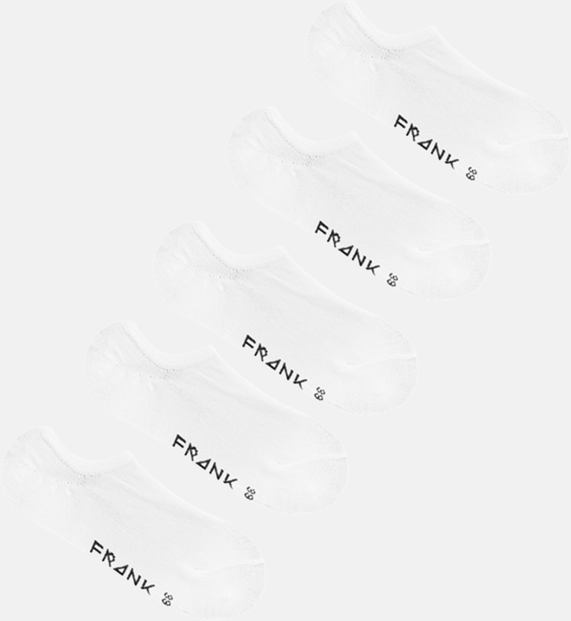 FRANK DANDY, 5-pack Organic Cotton Sneaker Socks