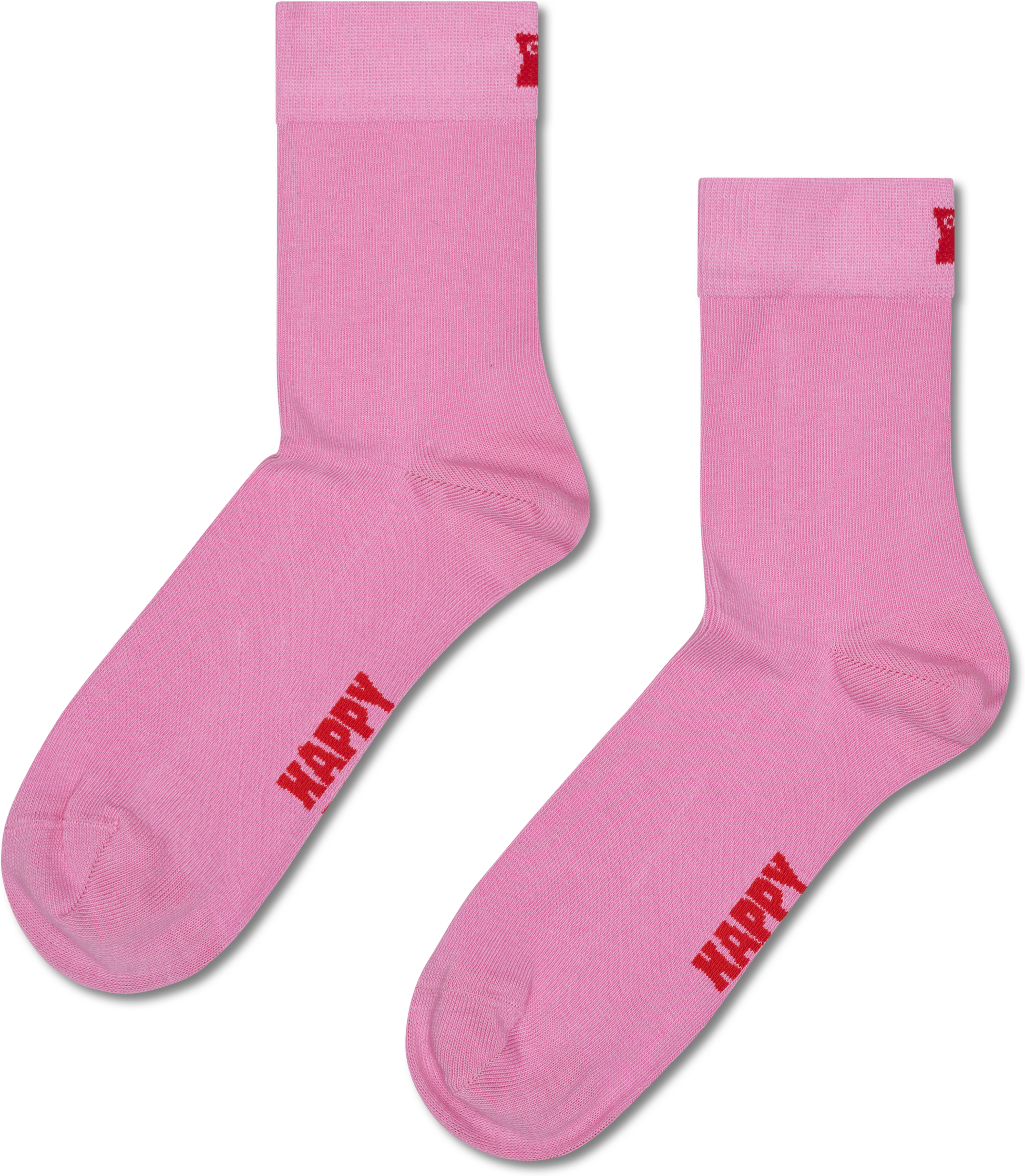 HAPPY SOCKS, 5-pack Solid Short Crew Socks