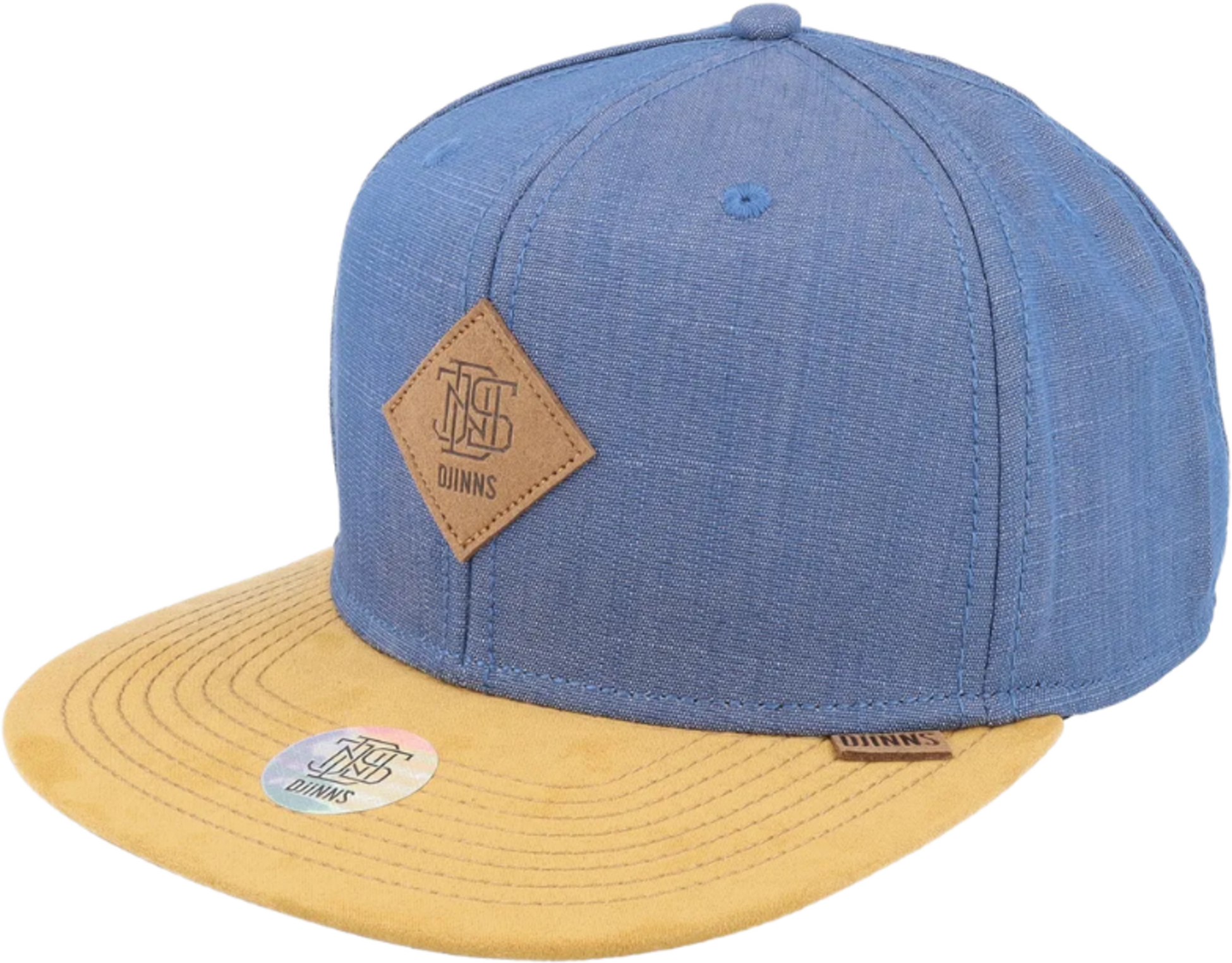 DJINNS, 6 Panel Snapback Linen